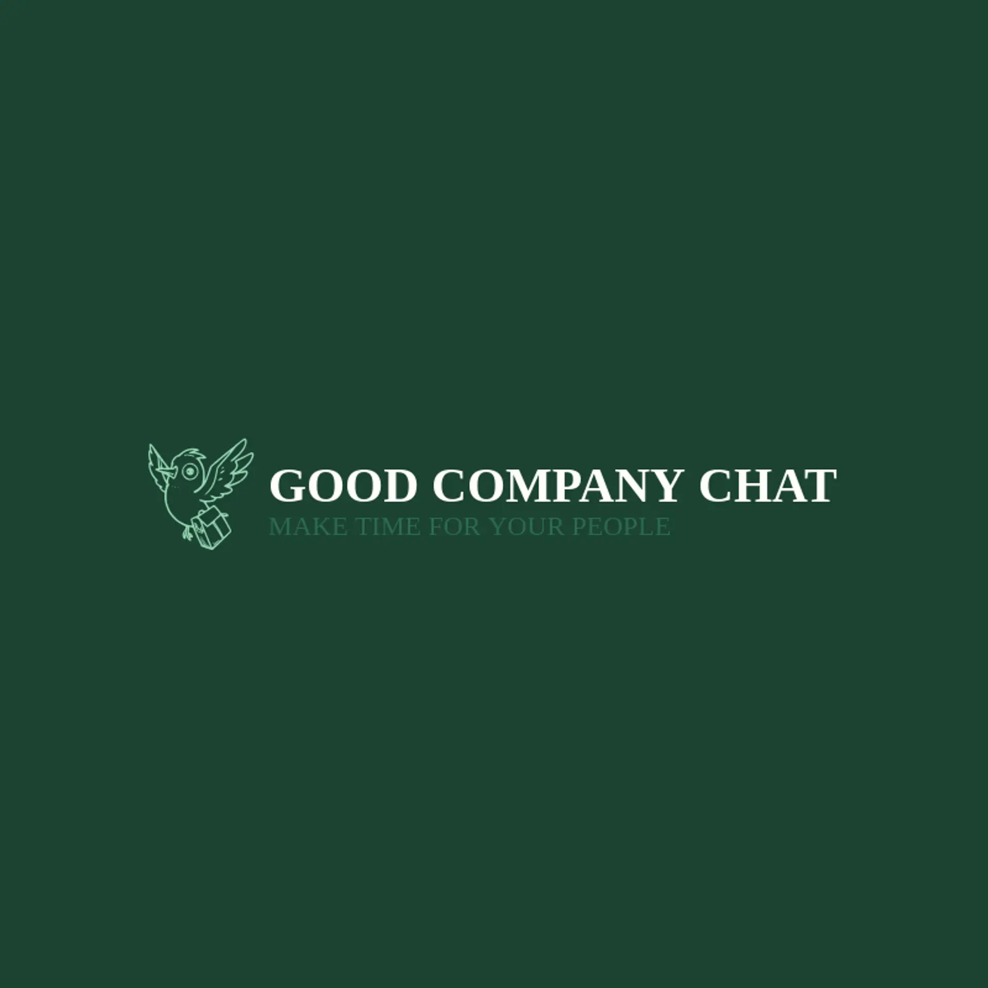 Good Company Chat logo for messenger