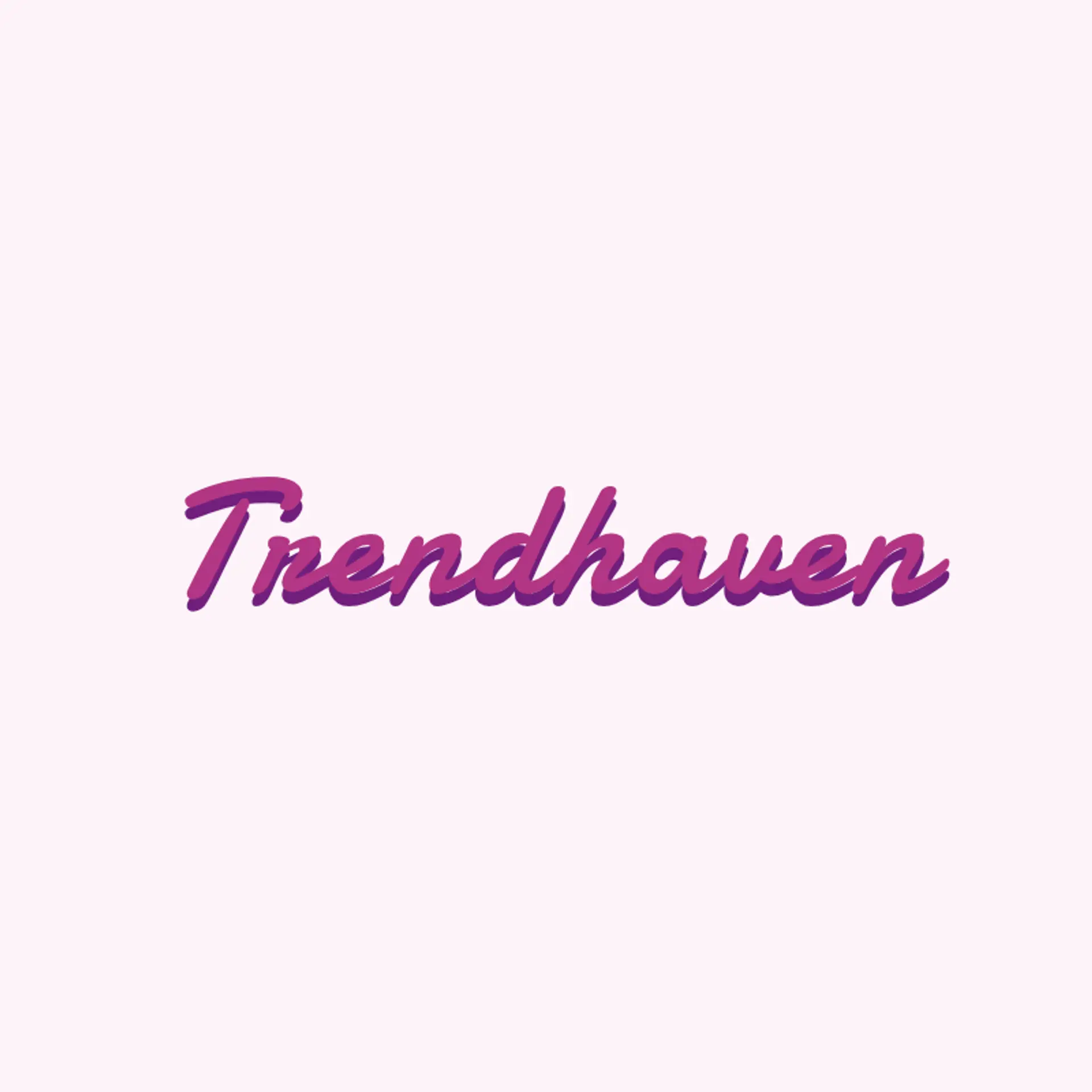 TrendHaven logo for fashion line
