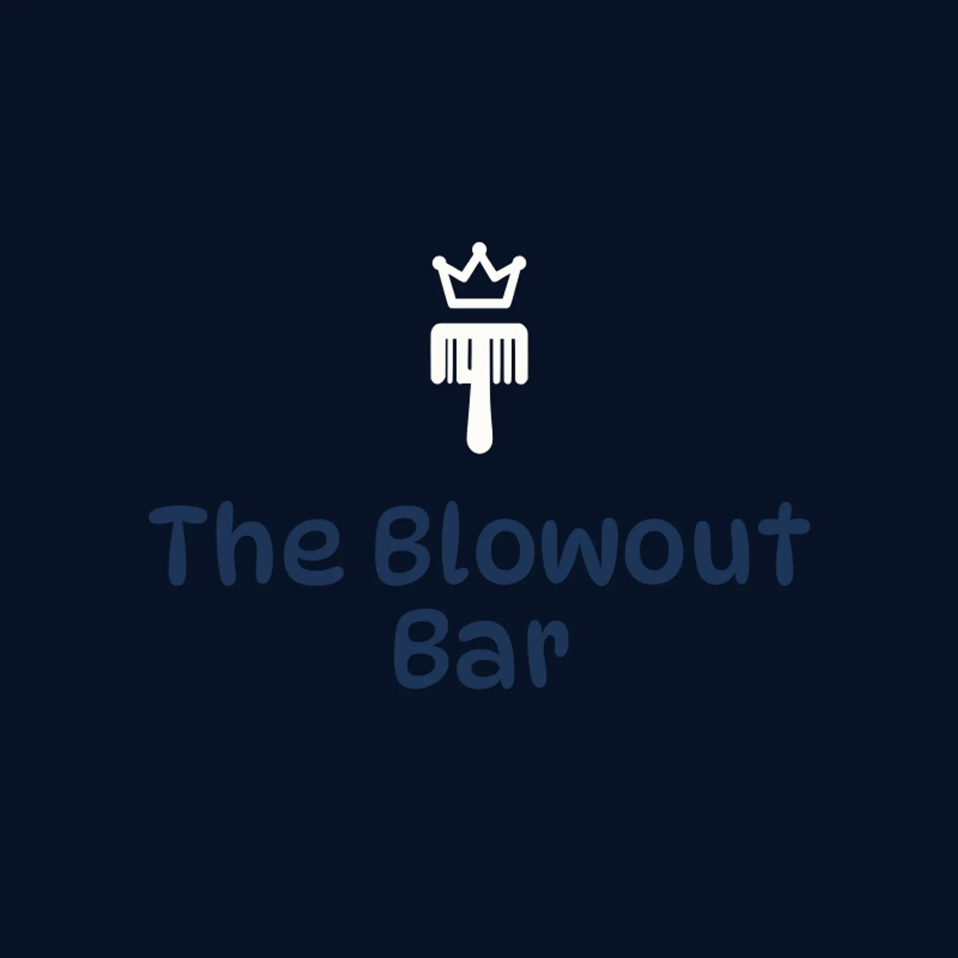 The Blowout Bar logo for hair stylist