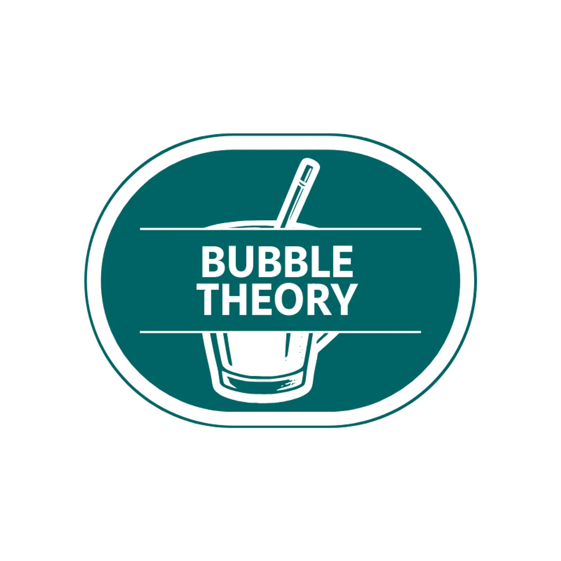 Bubble Theory logo for milk tea