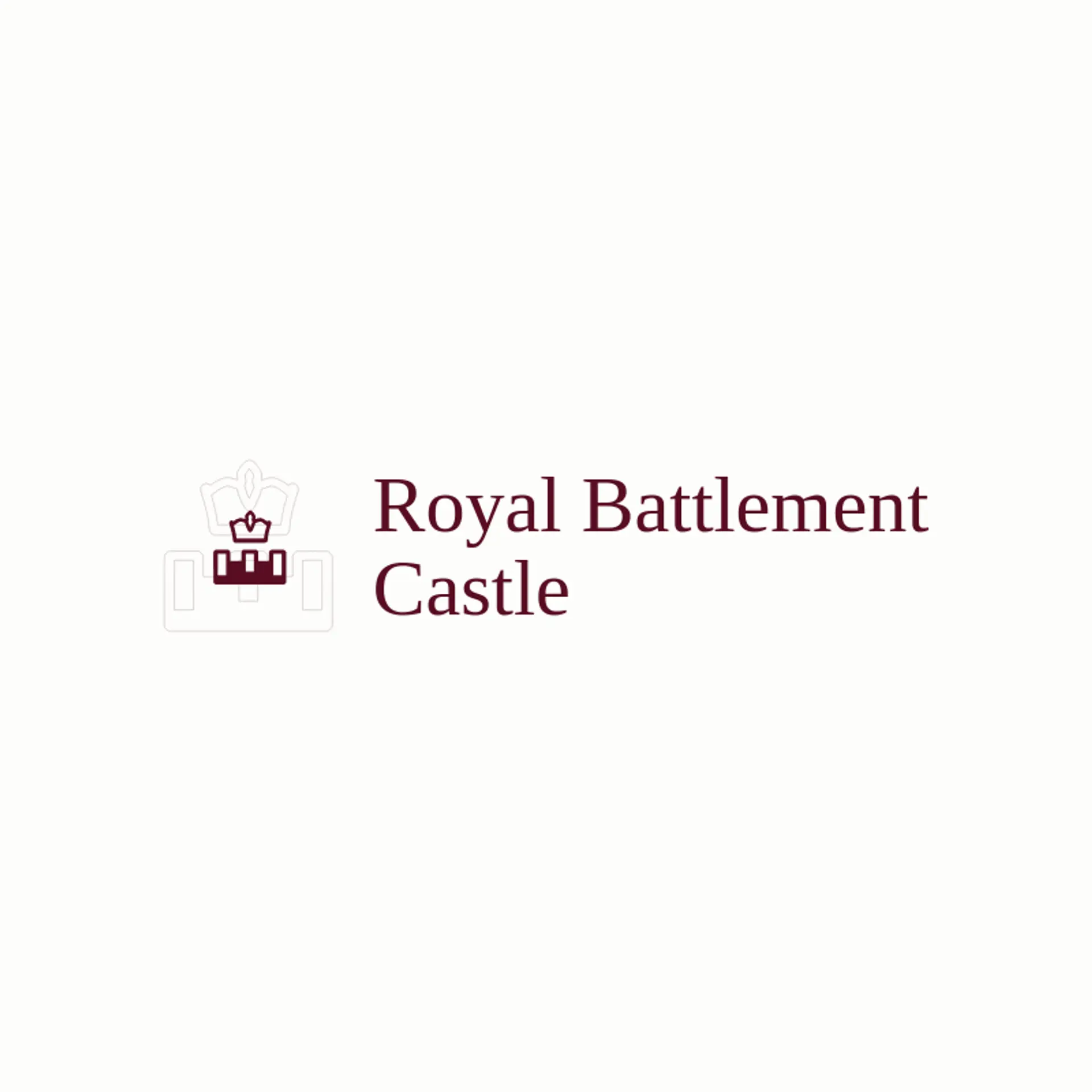 Royal Battlement Castle logo for castle