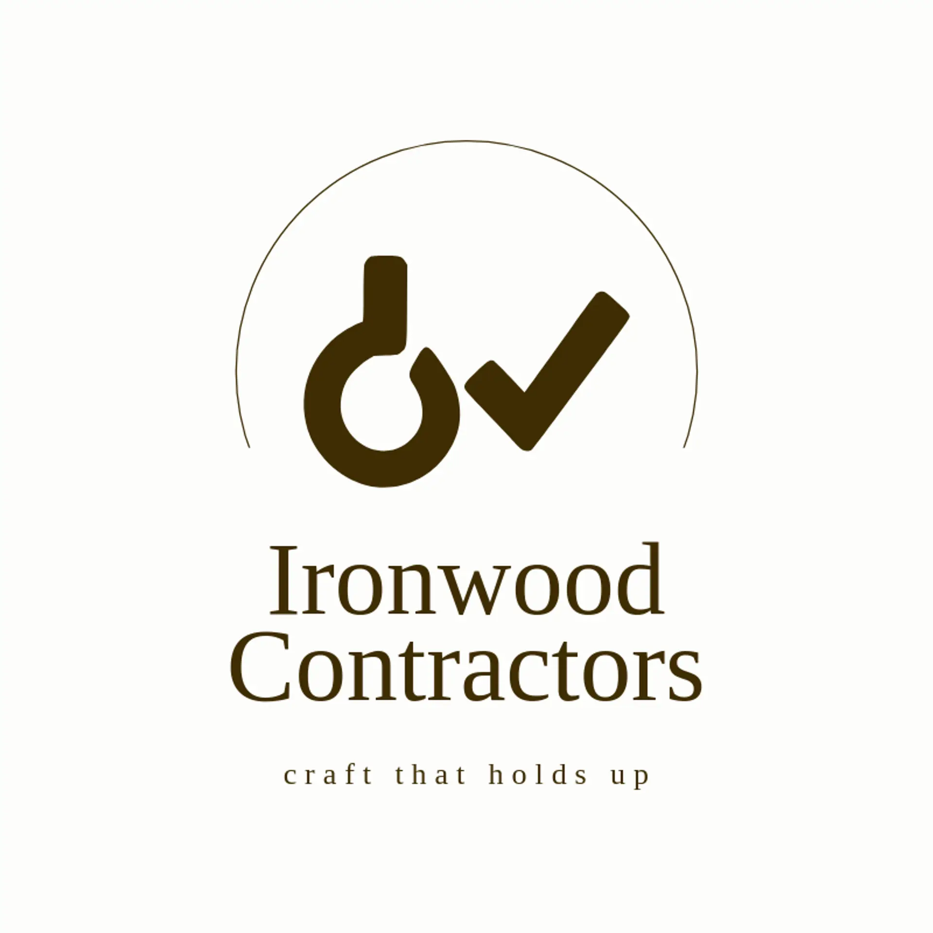 Ironwood Contractors logo for general contractor