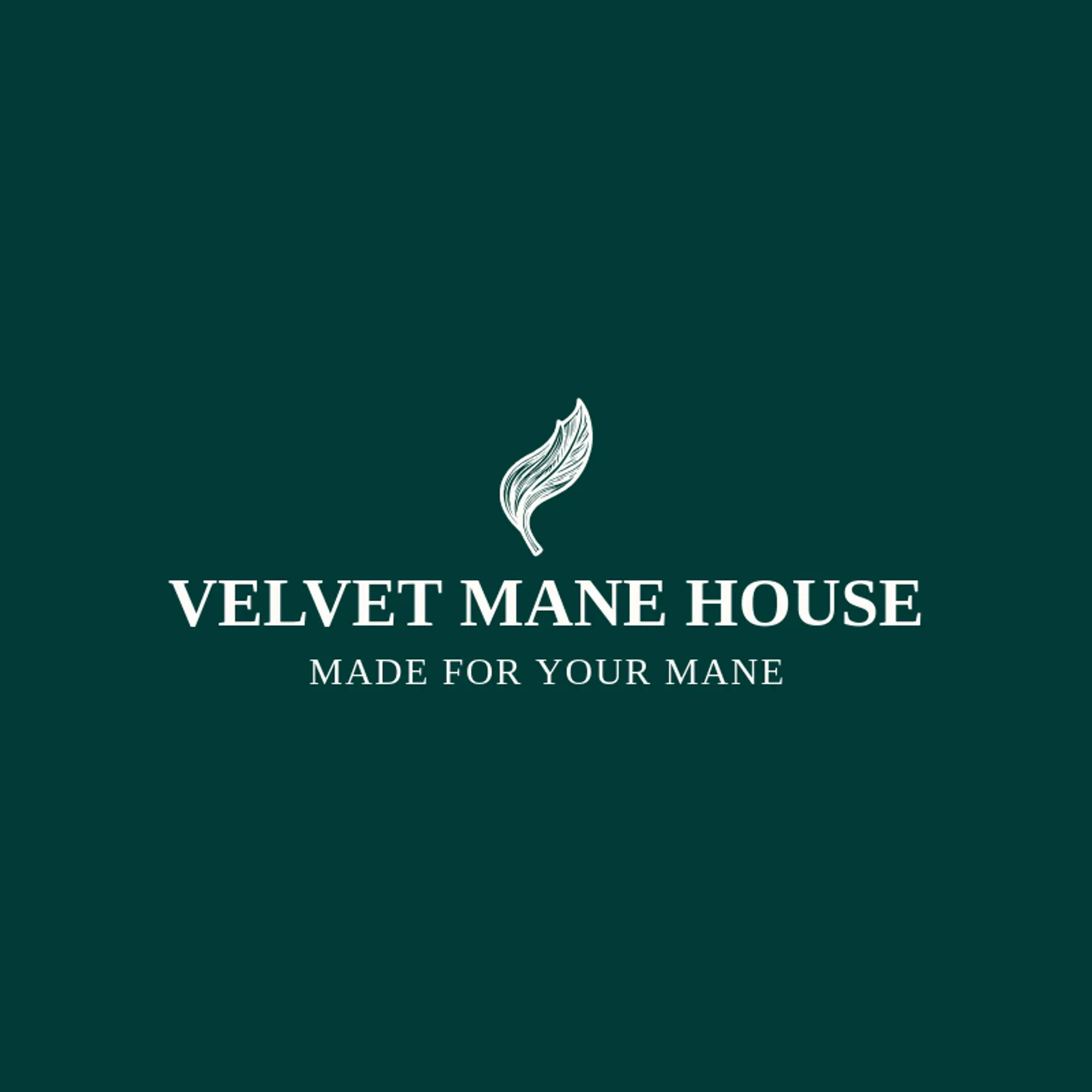 Velvet Mane House logo for hair