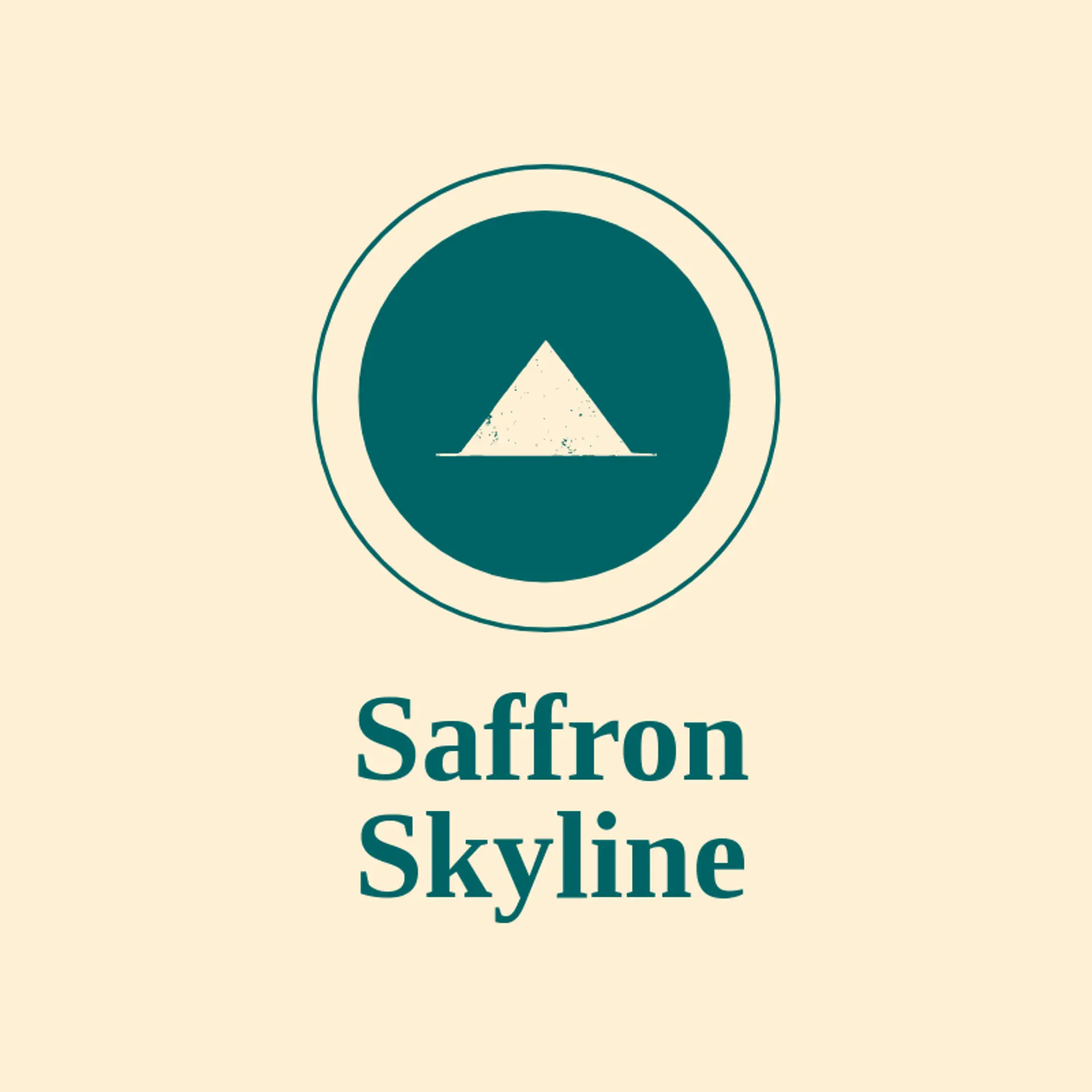 Saffron Skyline logo for pyramid