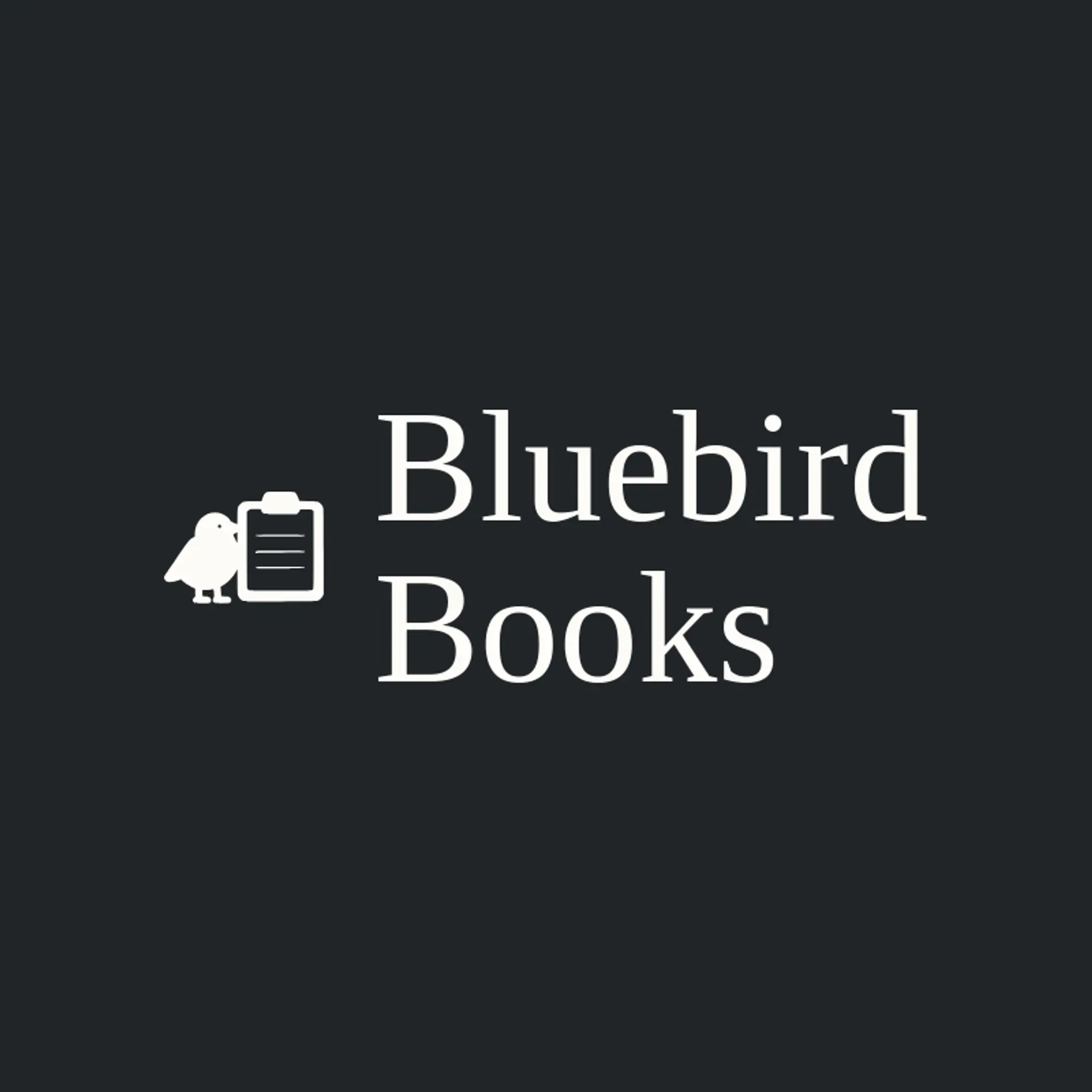 Bluebird Books logo for bookkeeping