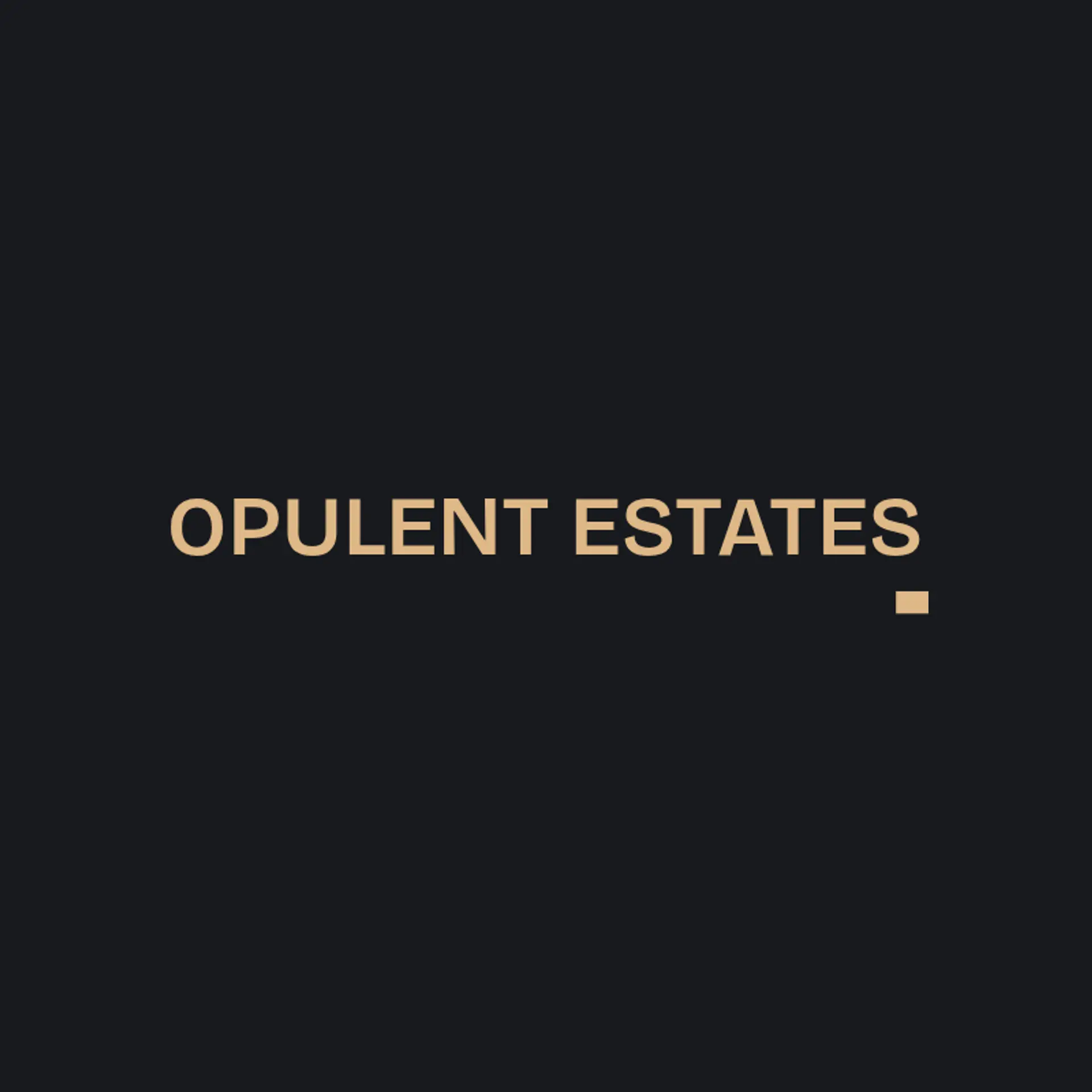 Opulent Abode logo for luxury real estate
