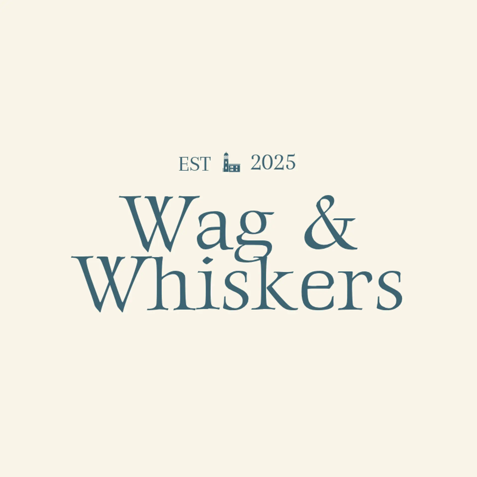 Wag & Whiskers logo for pet care
