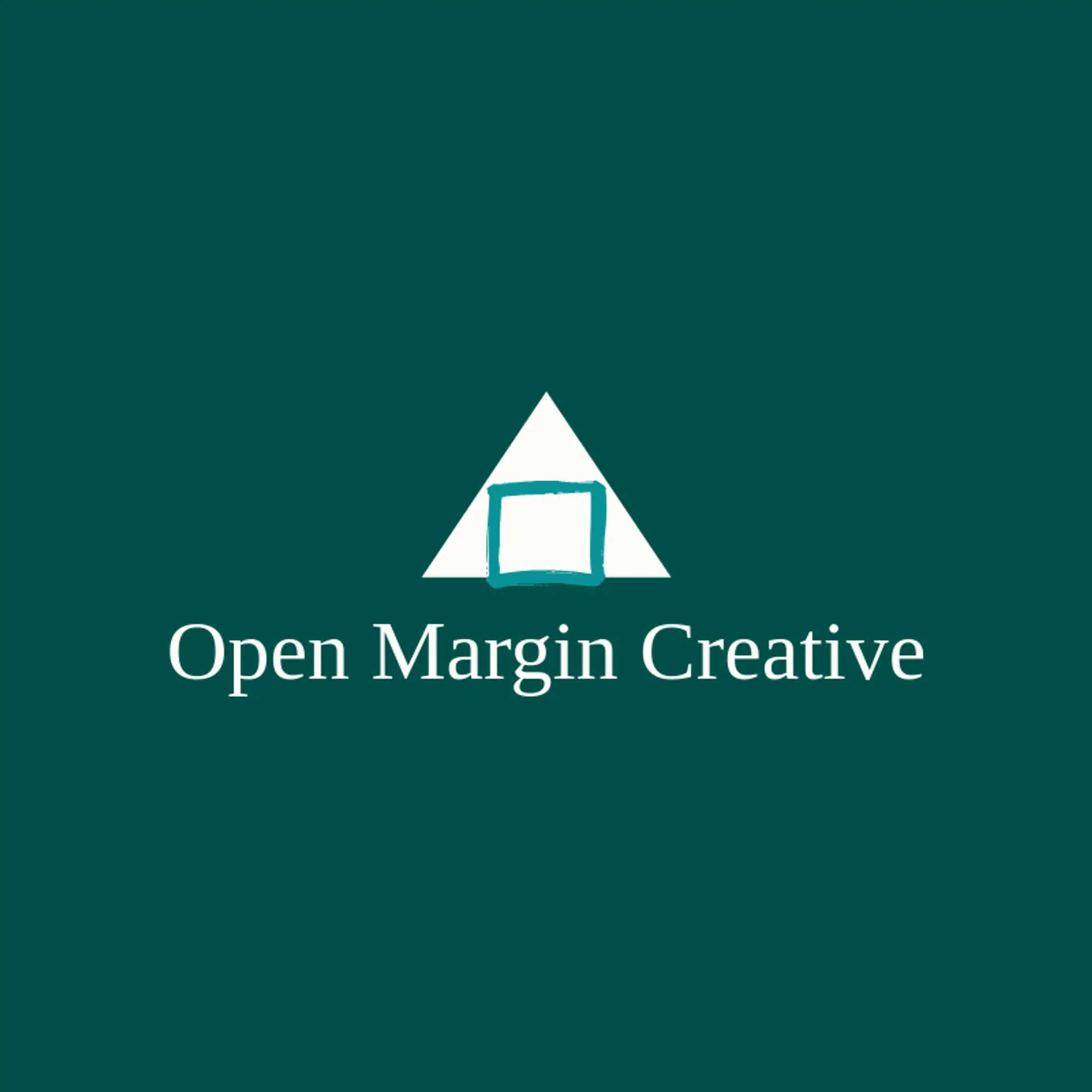Open Margin Creative logo for rectangle