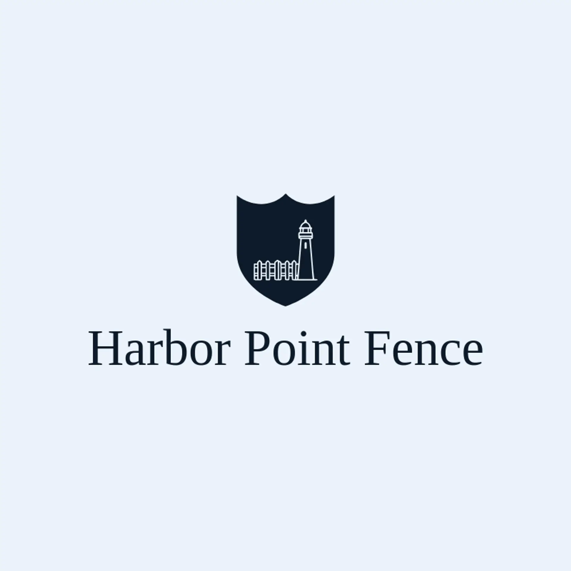 Harbor Point Fence logo for fence