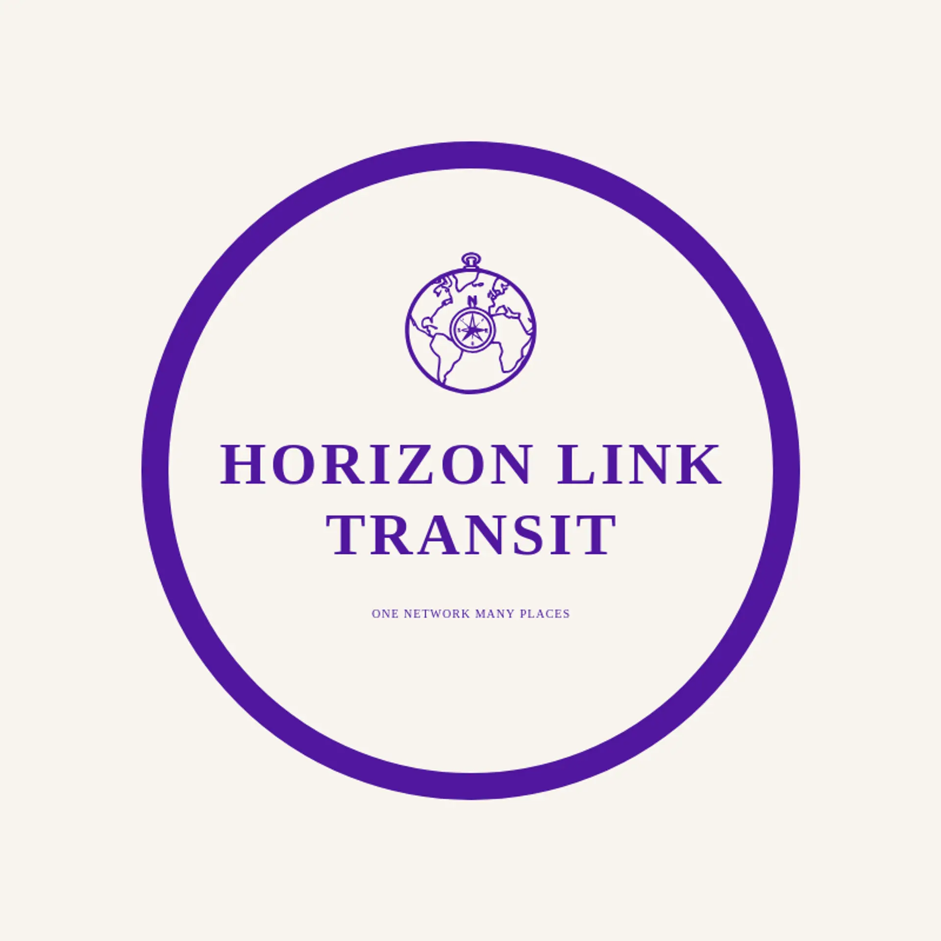 Horizon Link Transit logo for logistics