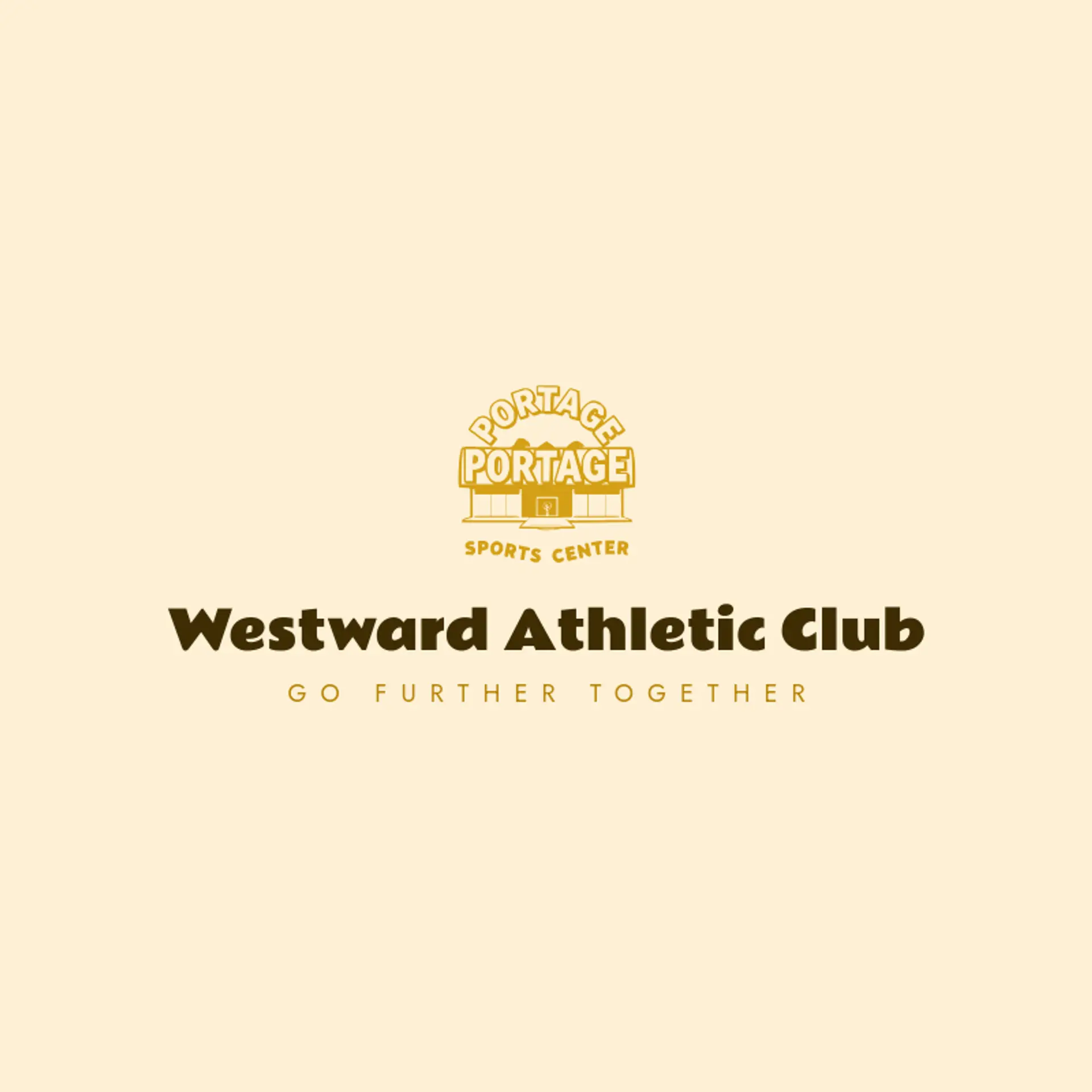 Westward Athletic Club logo for sports center