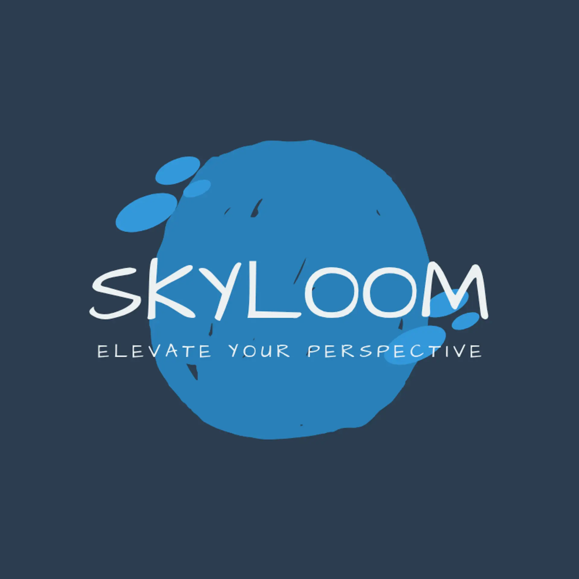 SkyLoom logo for aerial photography