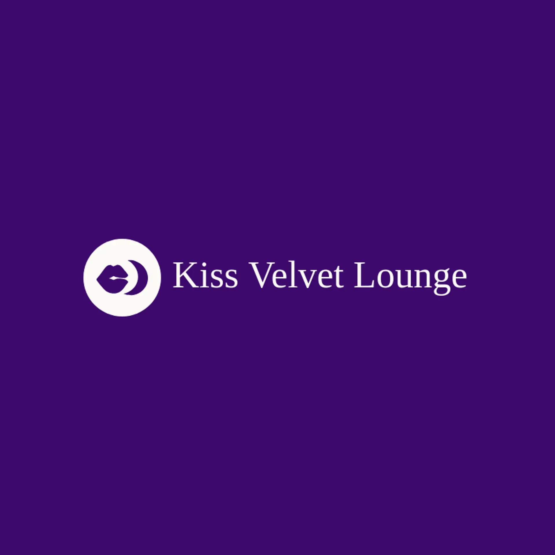 Kiss Velvet Lounge logo for kiss