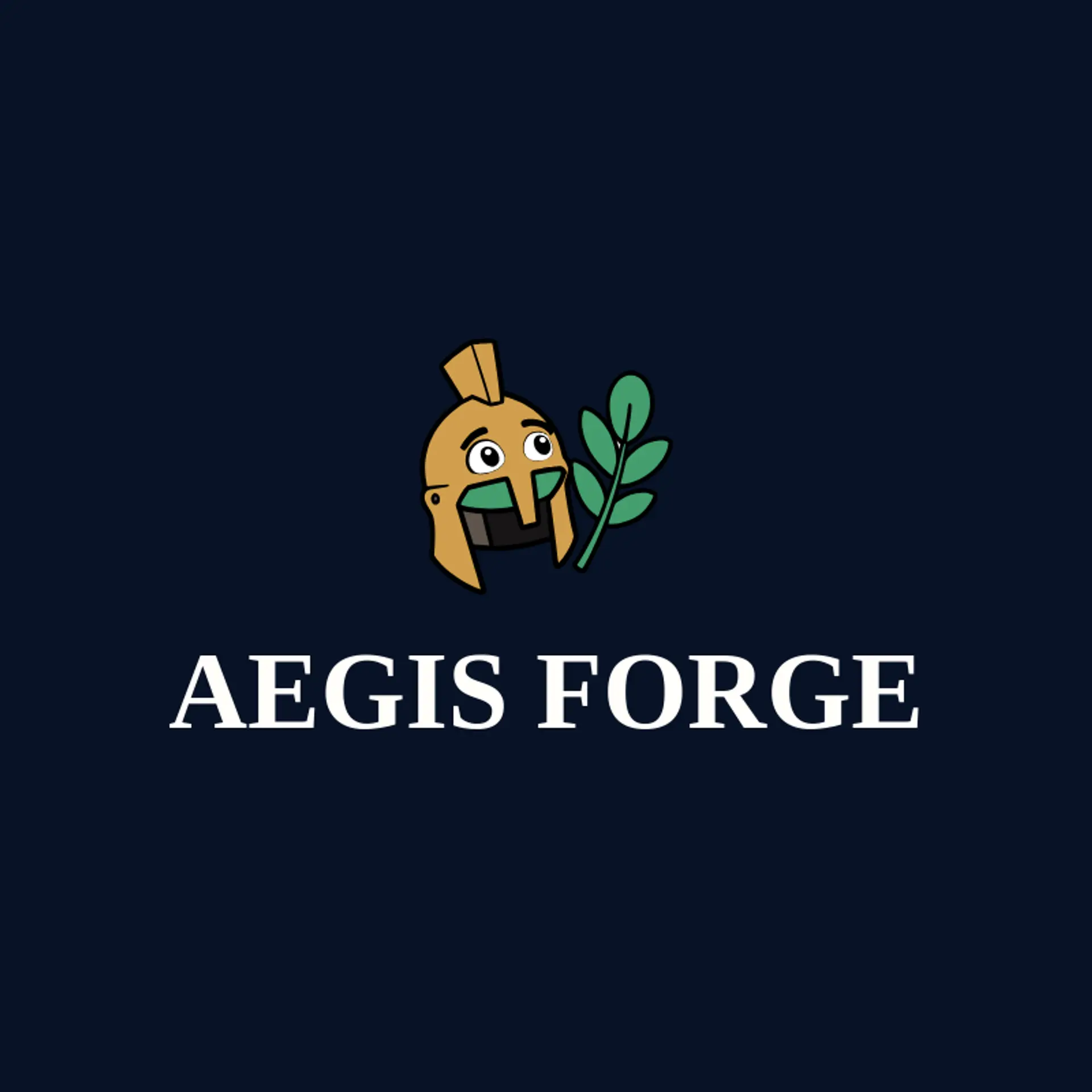 Aegis Forge logo for spartan