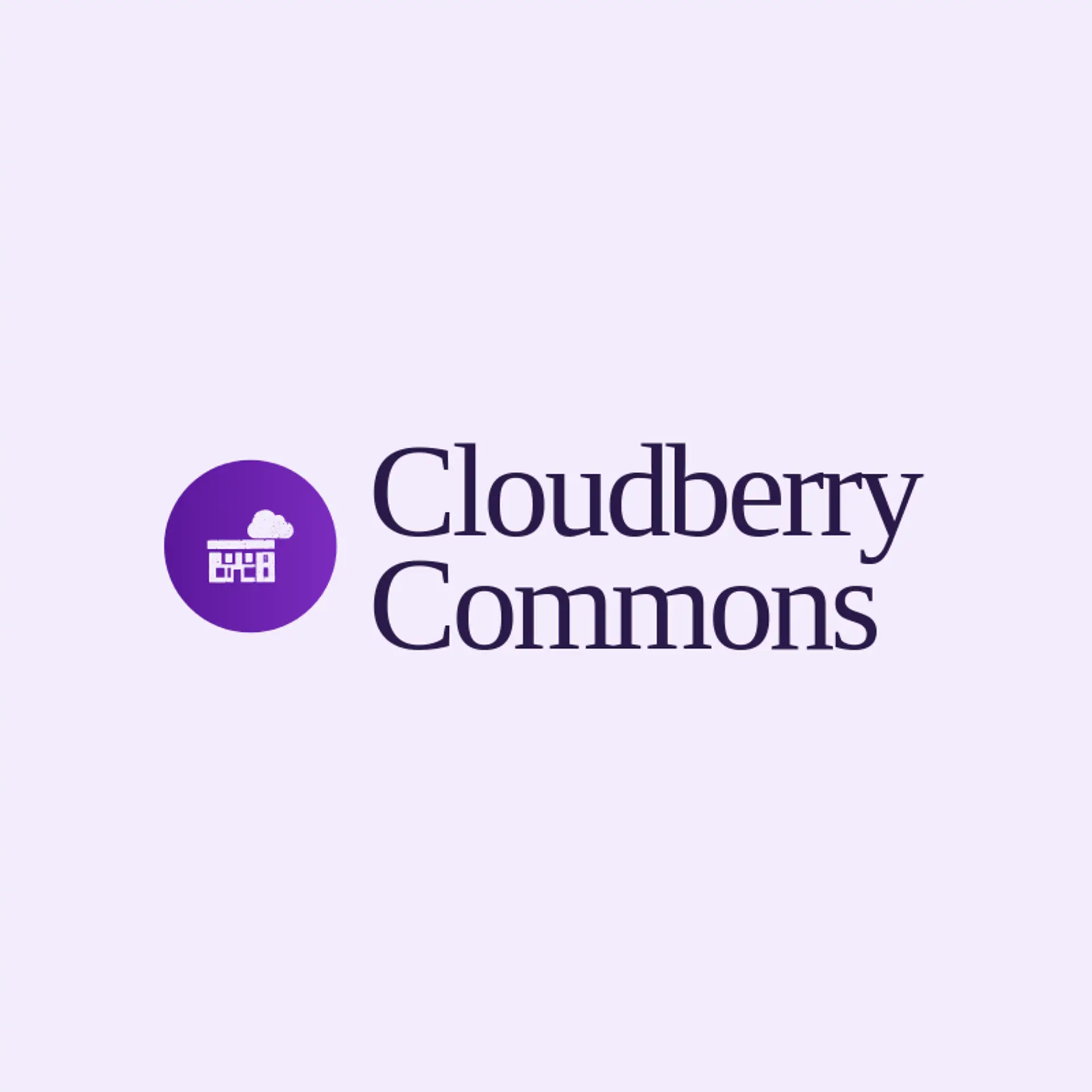 Cloudberry Commons logo for mall