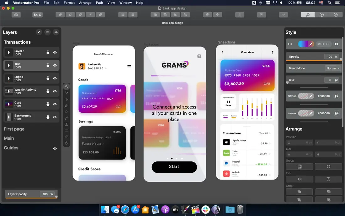 Linearity editor