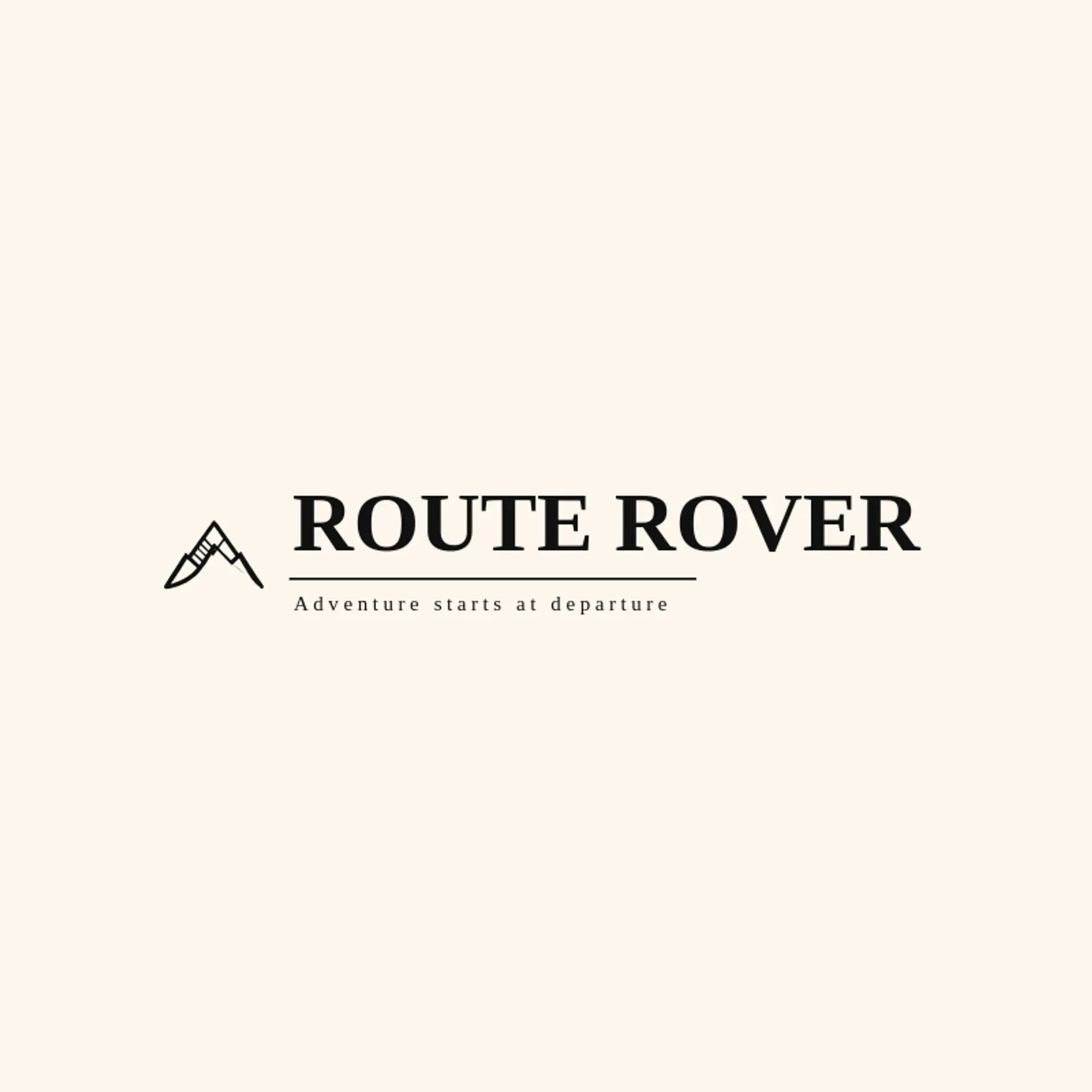 Route Rover logo for road trip
