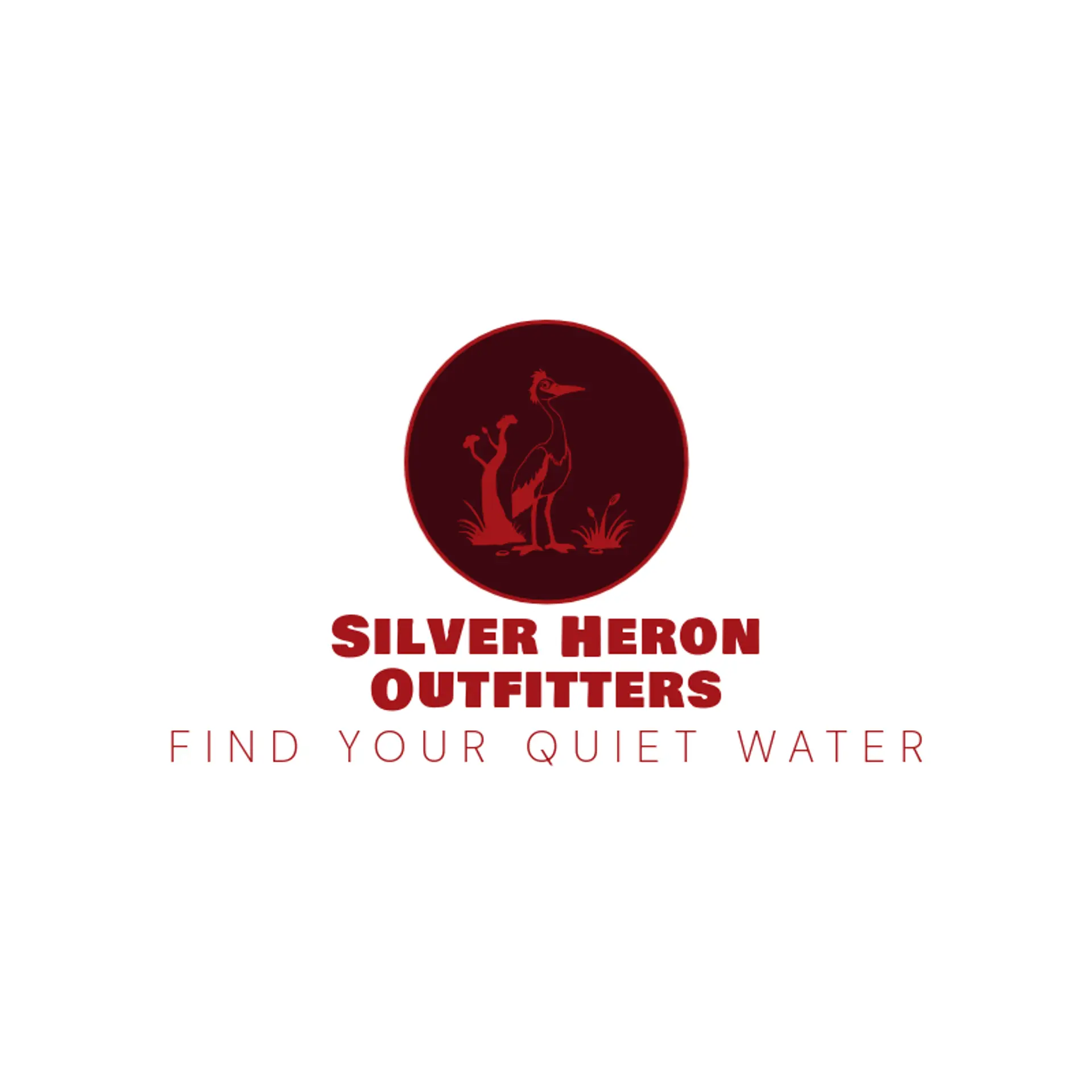 Silver Heron Outfitters logo for marsh
