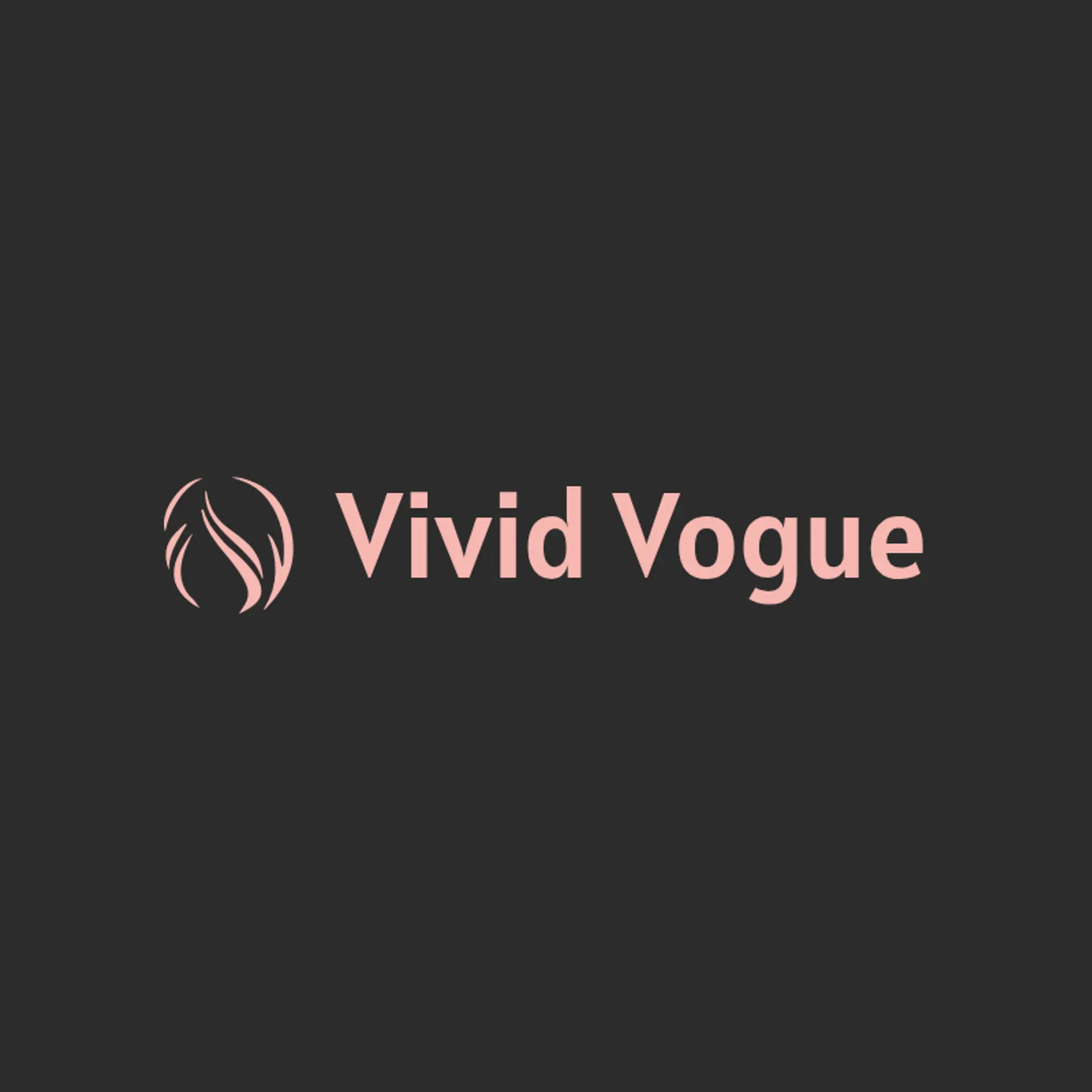Vivid Vogue logo for creative hair salon