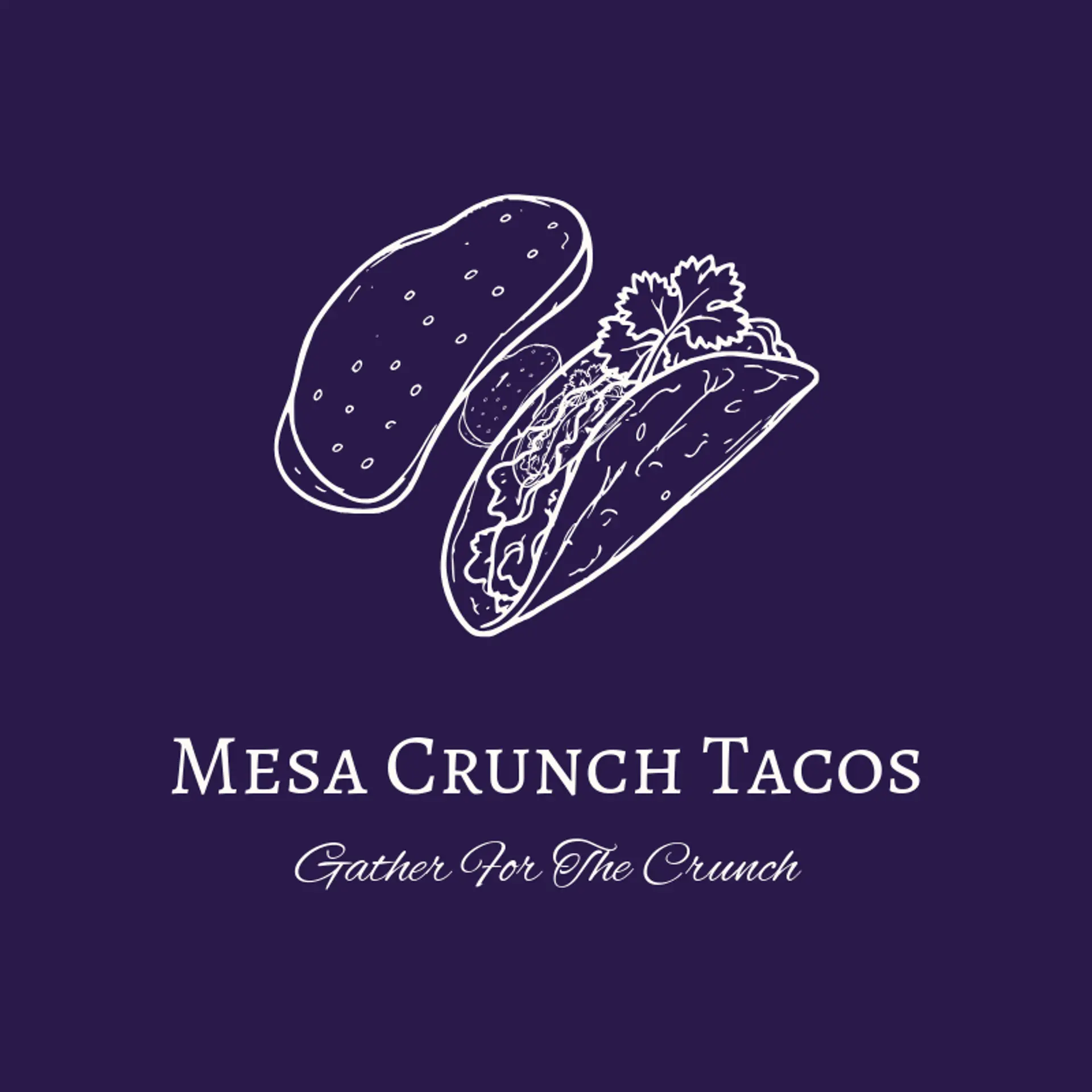 Mesa Crunch Tacos logo for taco