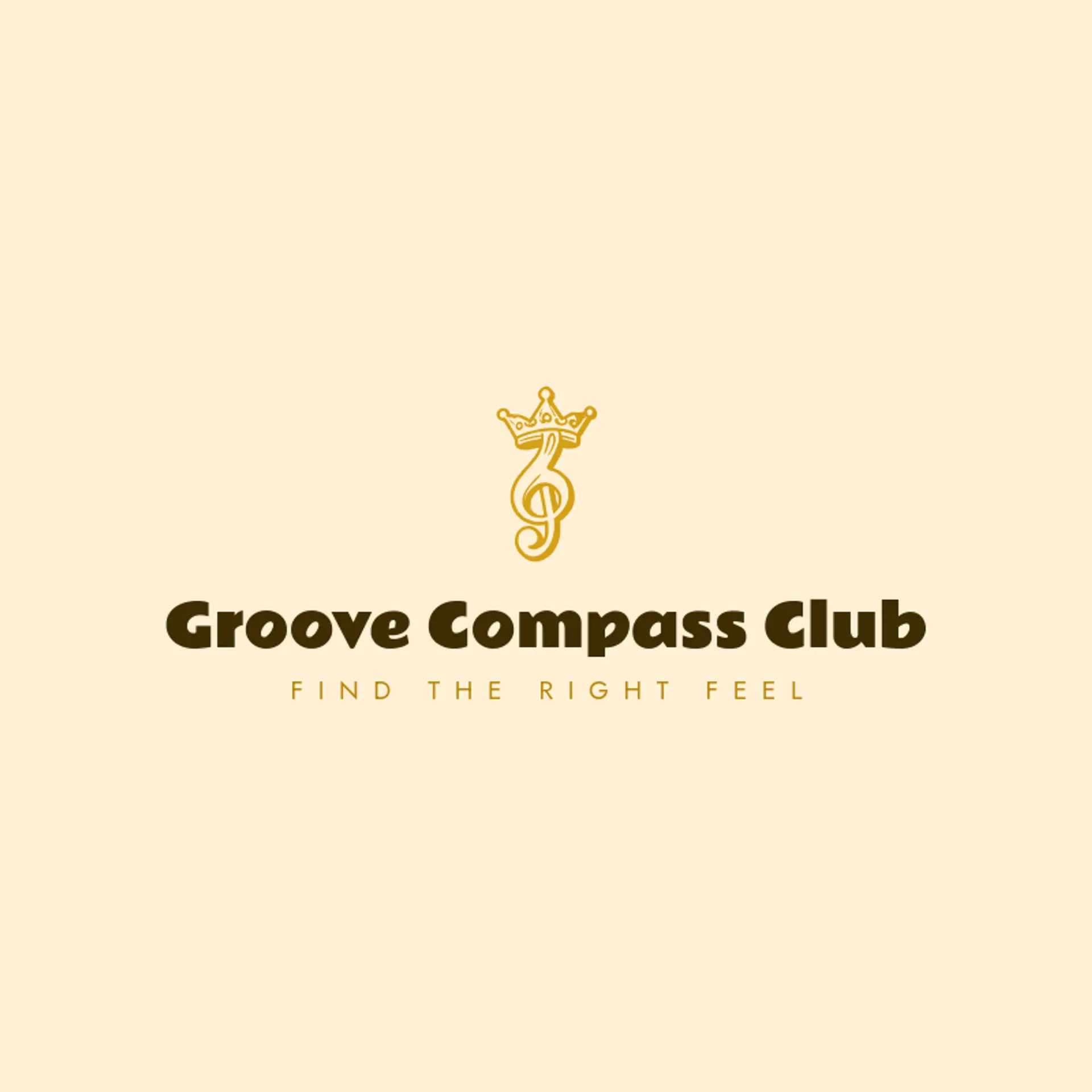 Groove Compass Club logo for bass