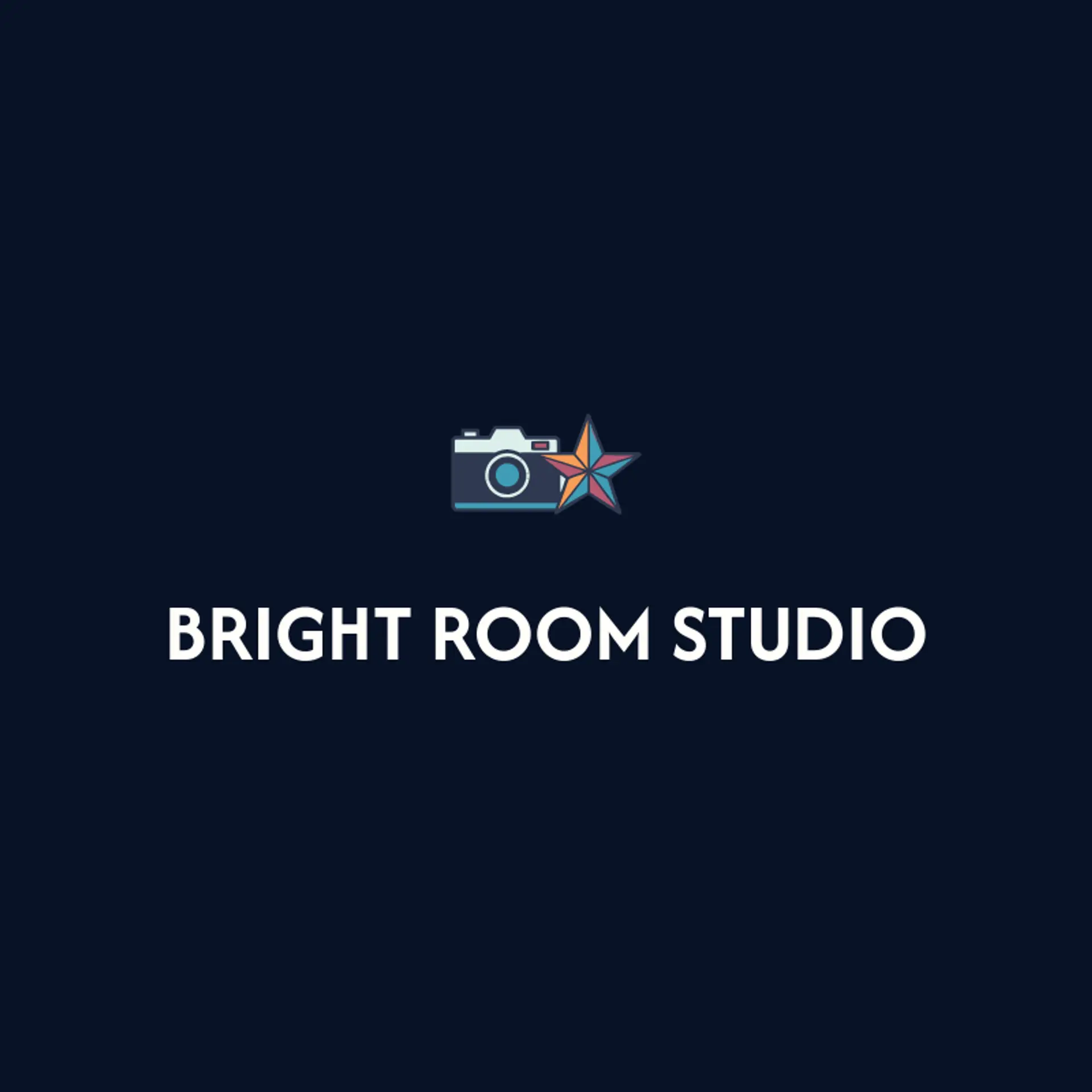 Bright Room Studio logo for studio