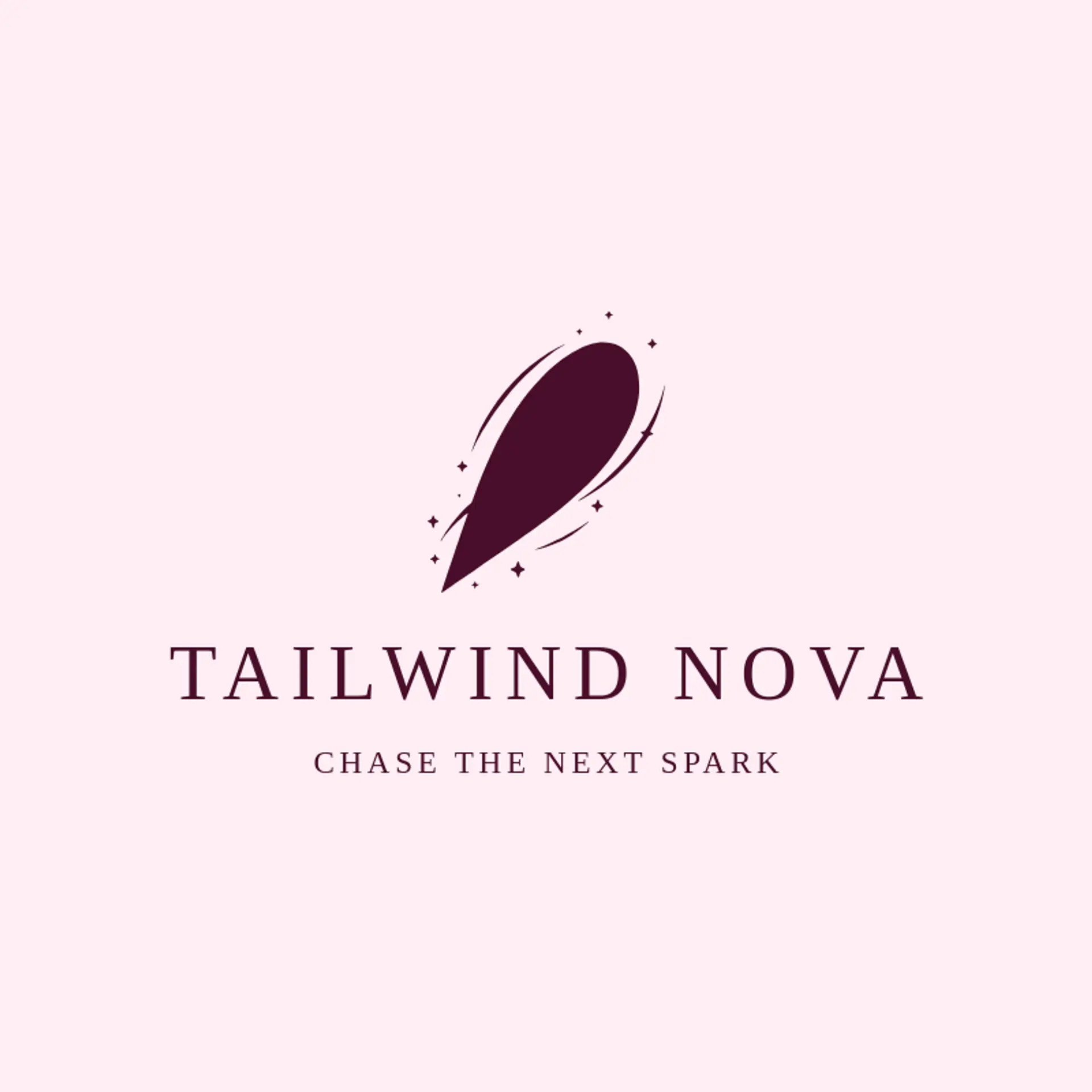 Tailwind Nova logo for shooting star