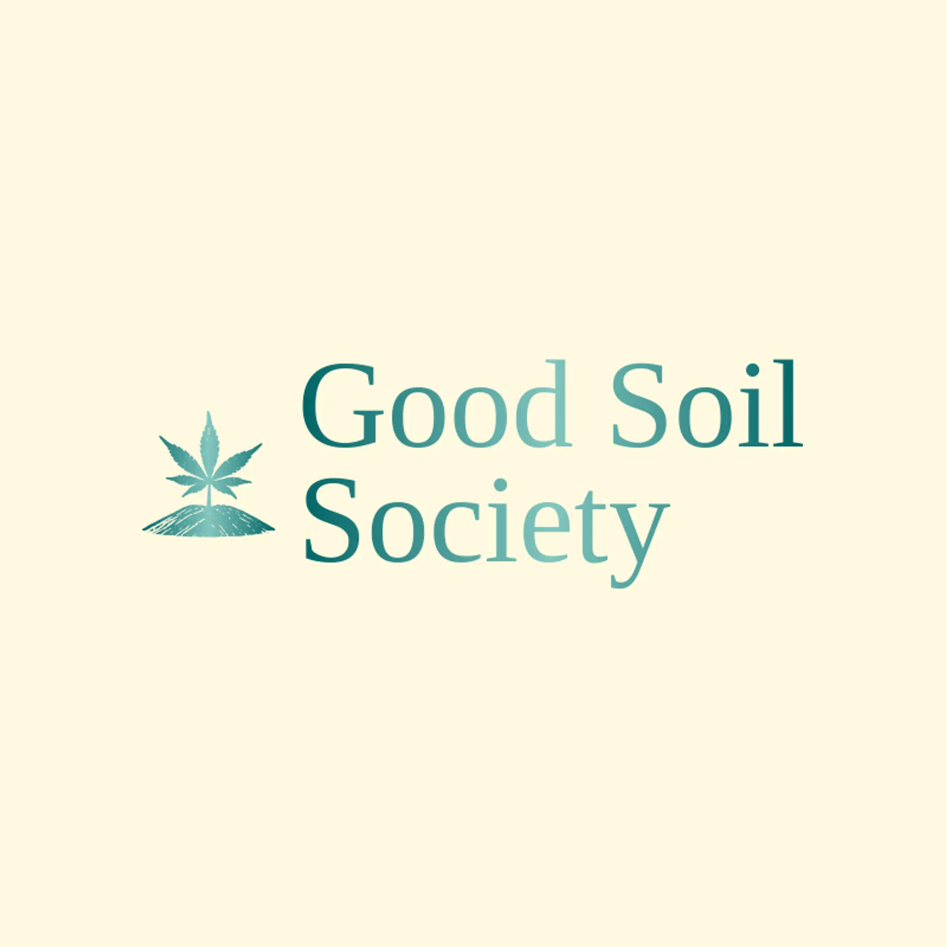 Good Soil Society logo for marijuana