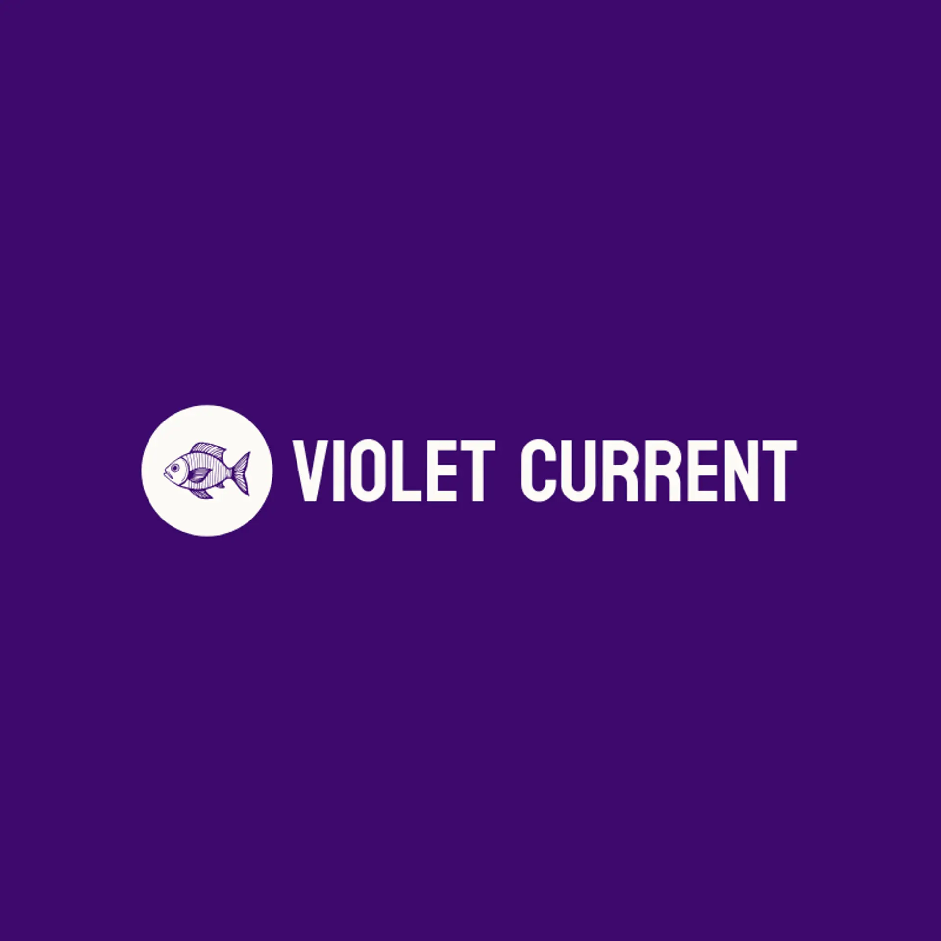 Violet Current logo for pisces