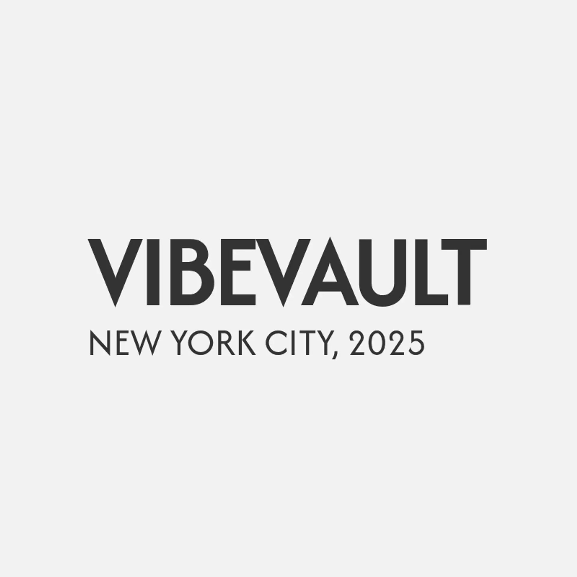 VibeVault logo for fashion wear