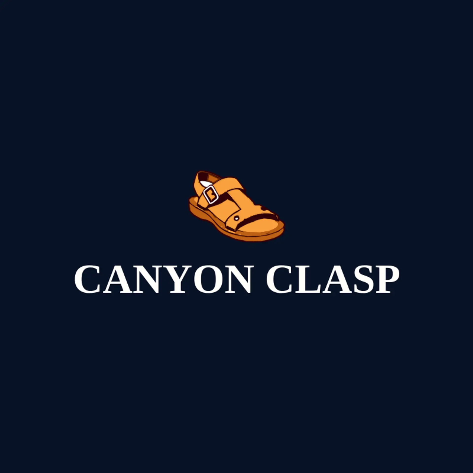 Canyon Clasp logo for Buckle