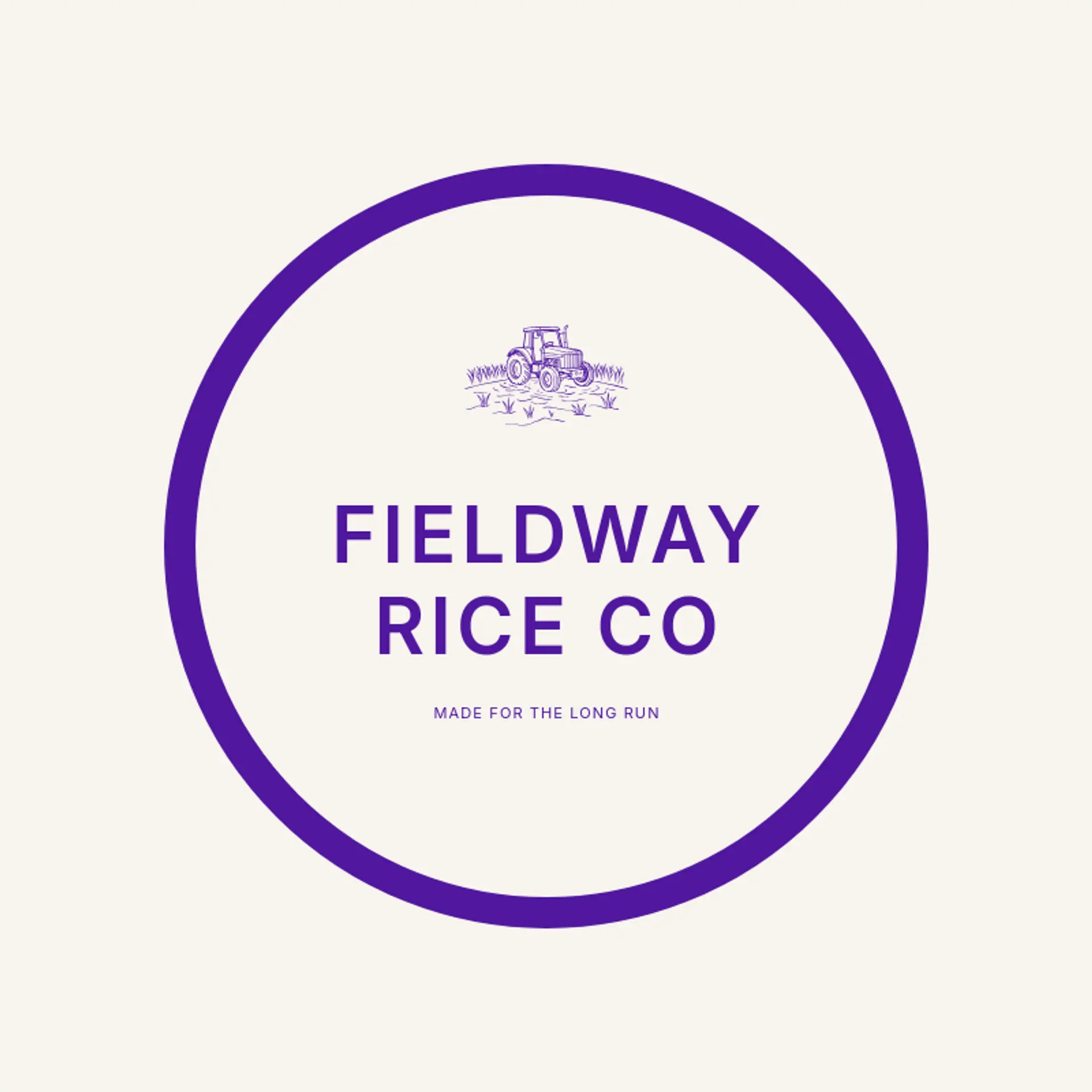 Fieldway Rice Co logo for rice
