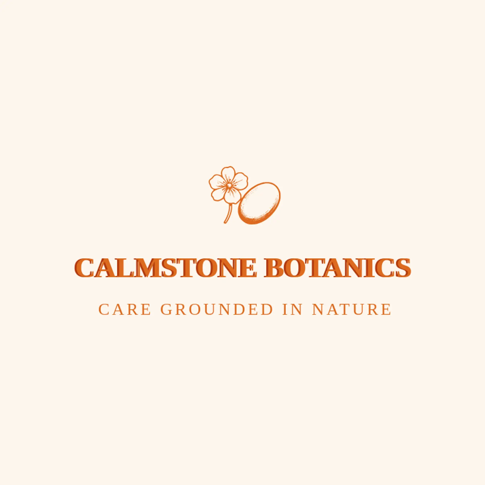 Calmstone Botanics logo for skin