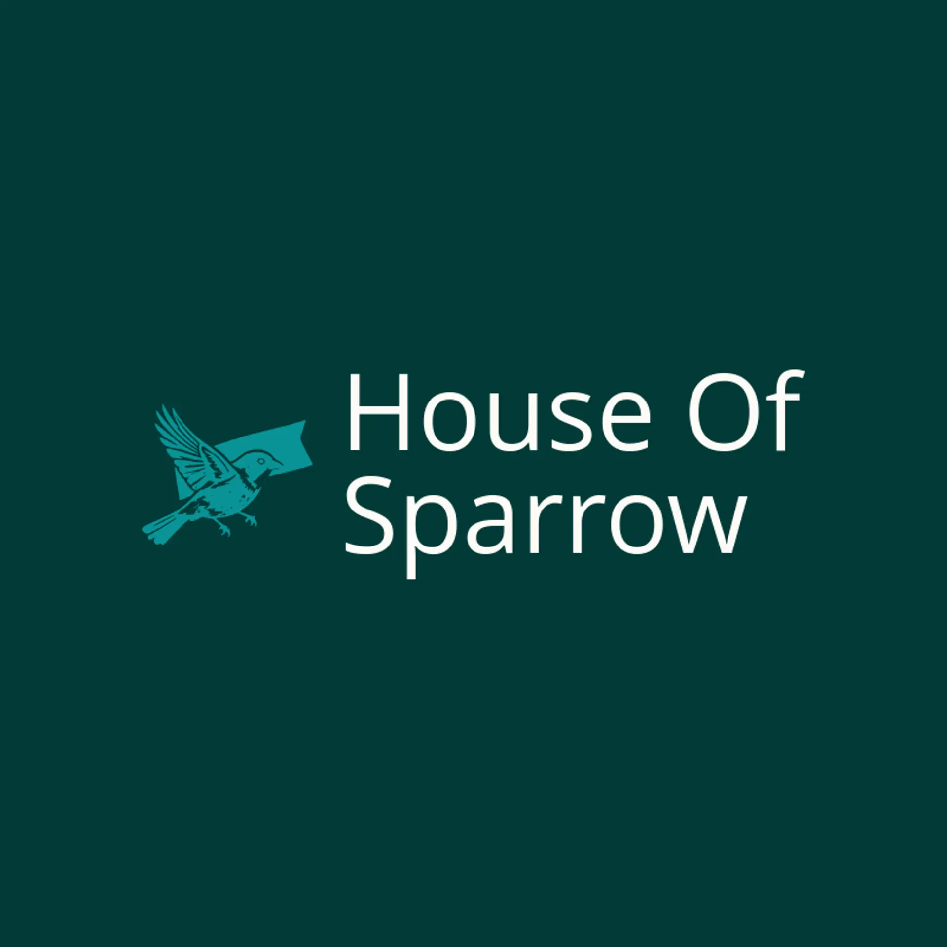 House of Sparrow logo for tattoo shop