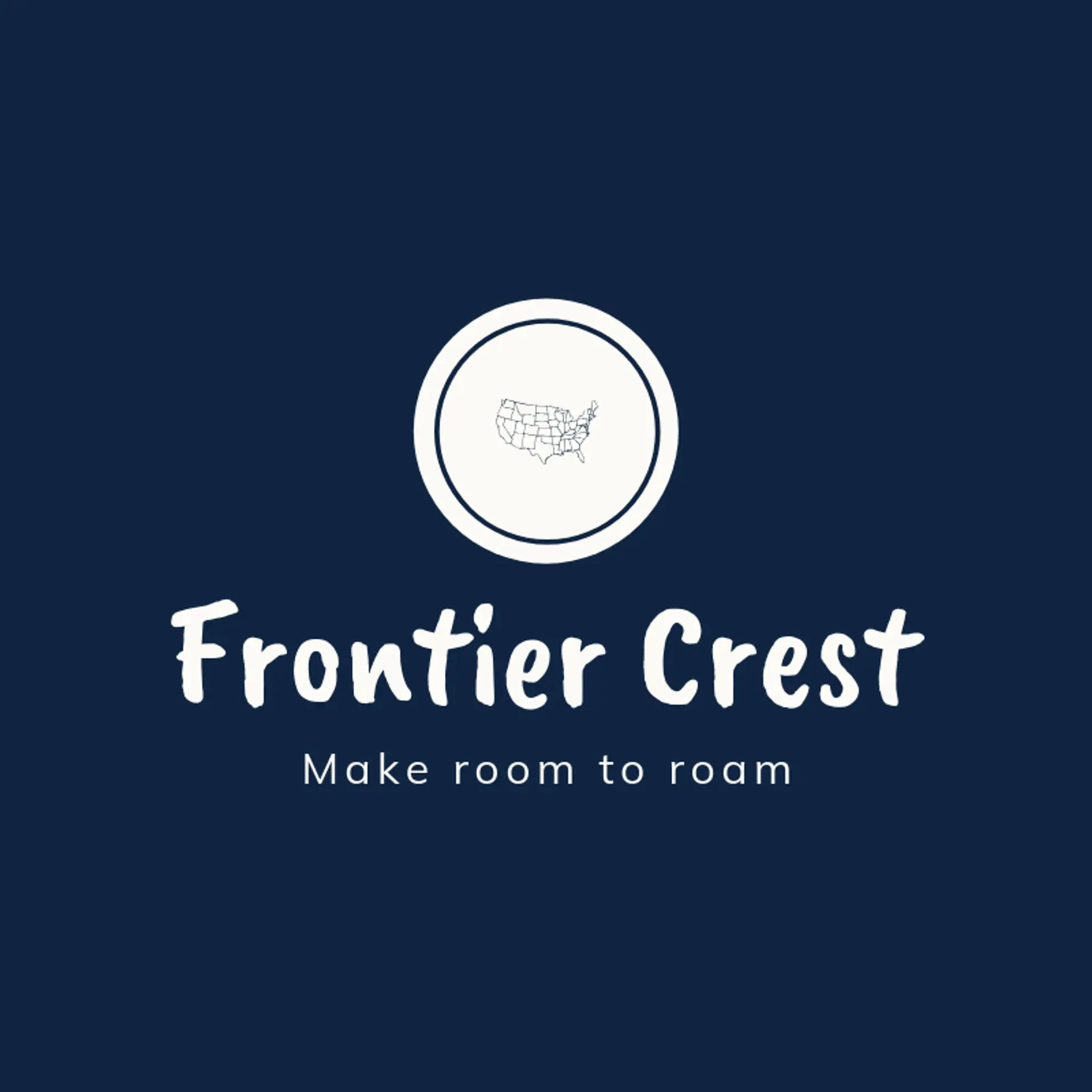 Frontier Crest logo for united states