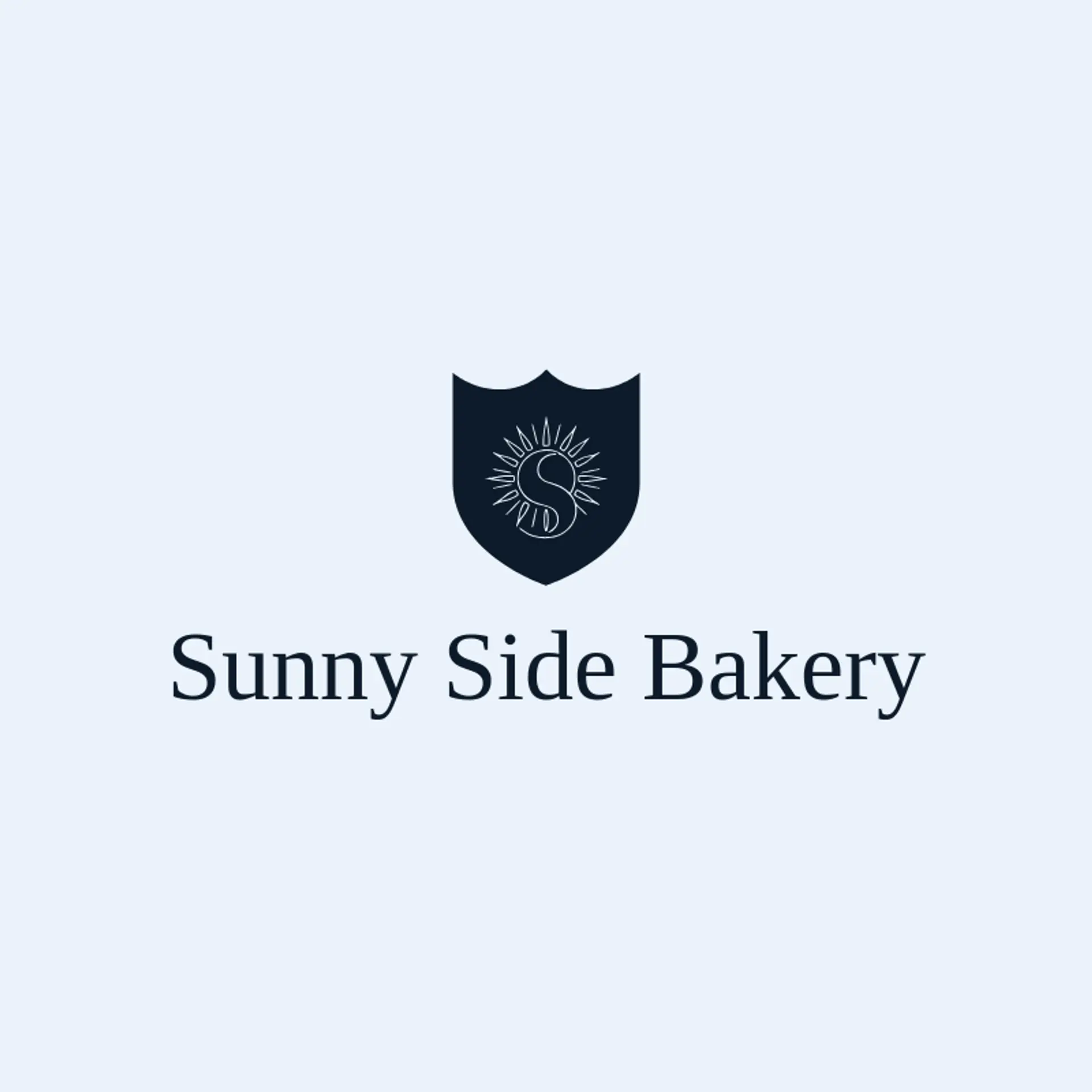 Sunny Side Bakery logo for rays