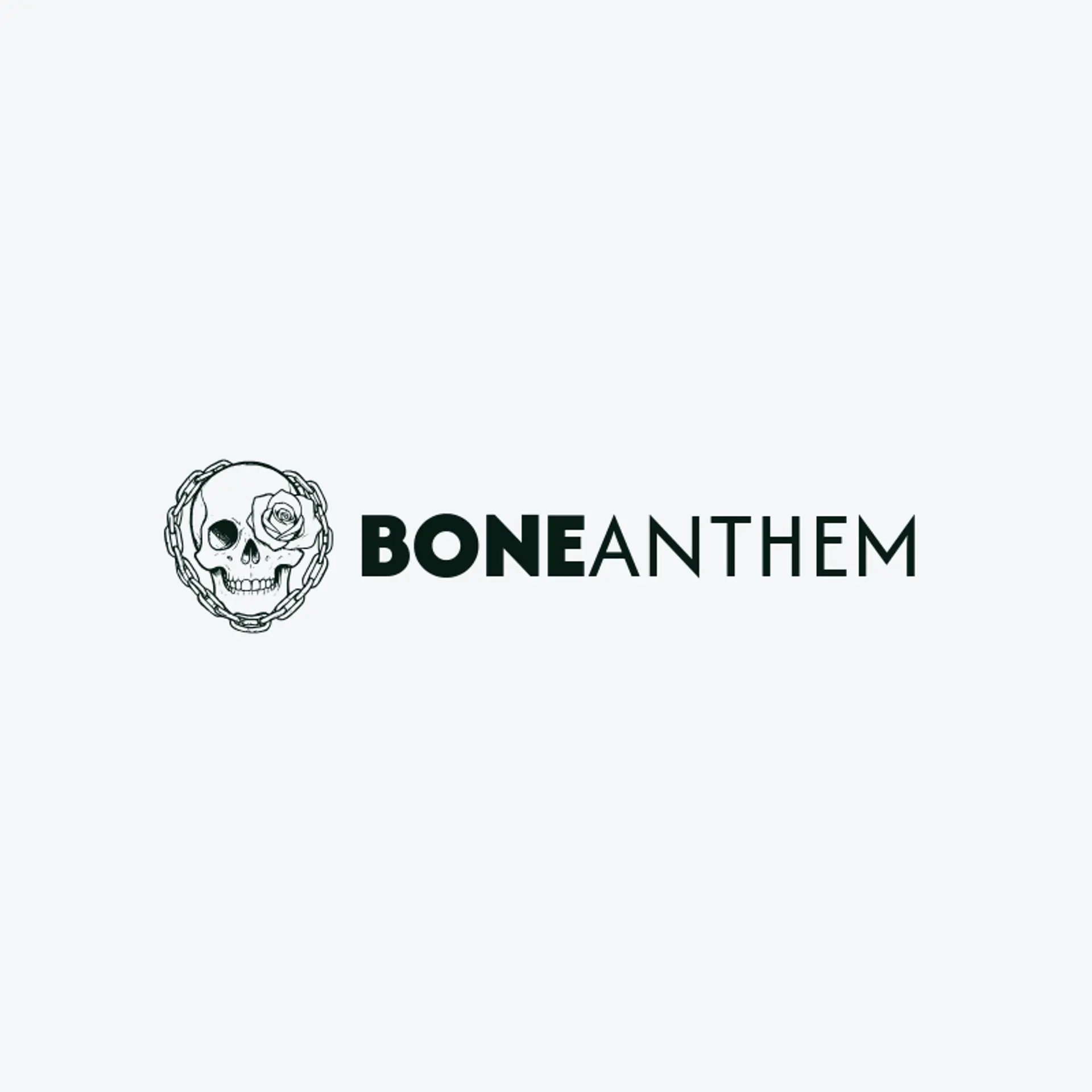 Bone Anthem logo for metal band