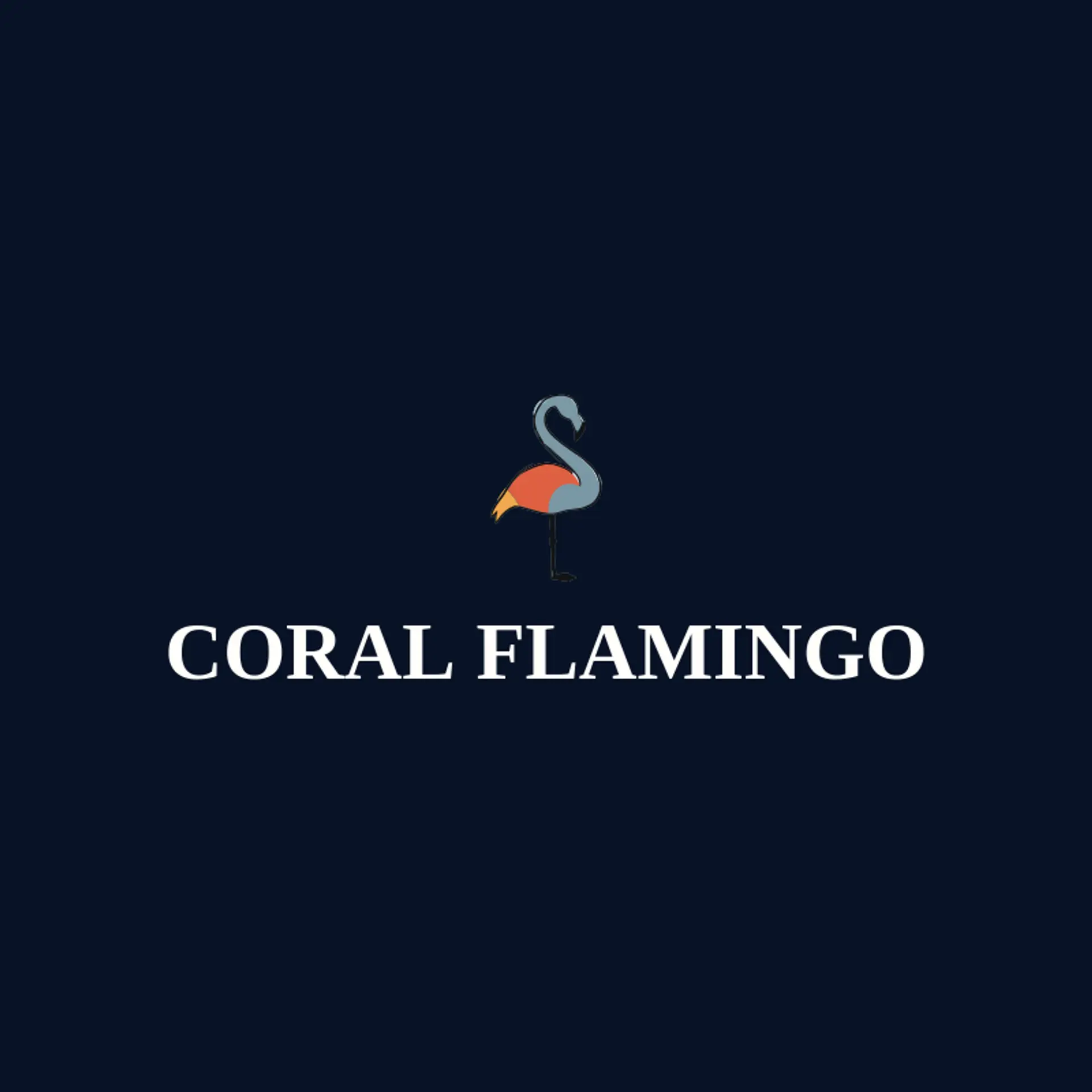Coral Flamingo logo for flamingo