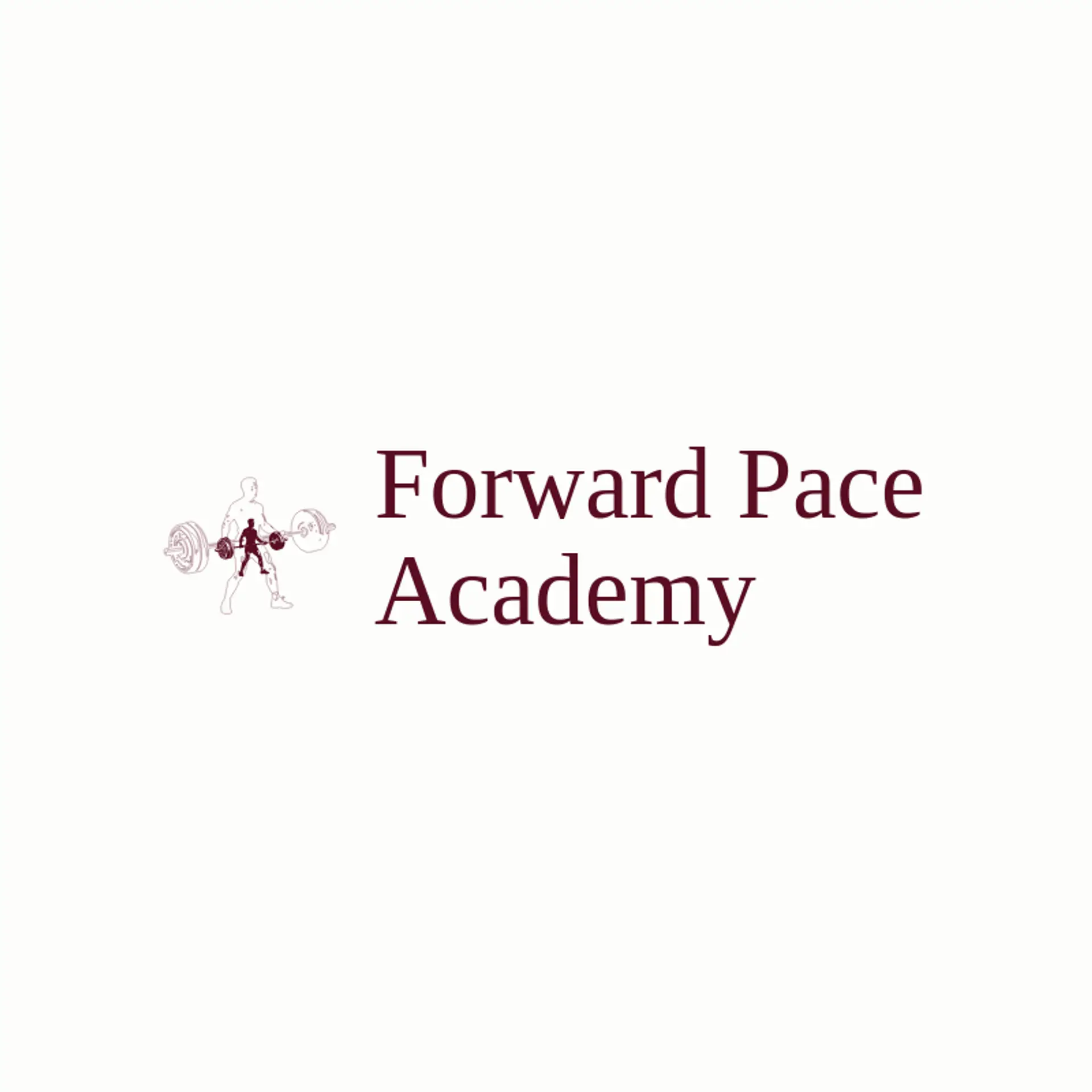 Forward Pace Academy logo for athletic training