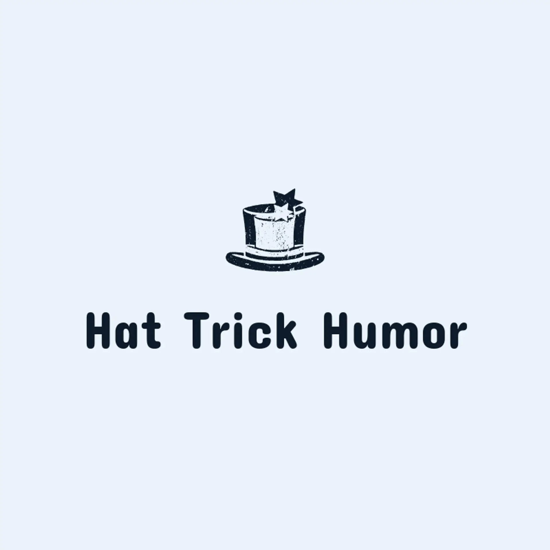 Hat Trick Humor logo for comedy