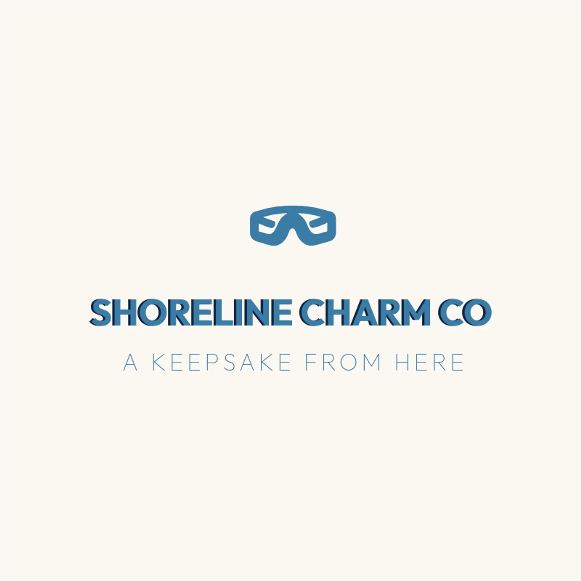 Shoreline Charm Co logo for bracelet