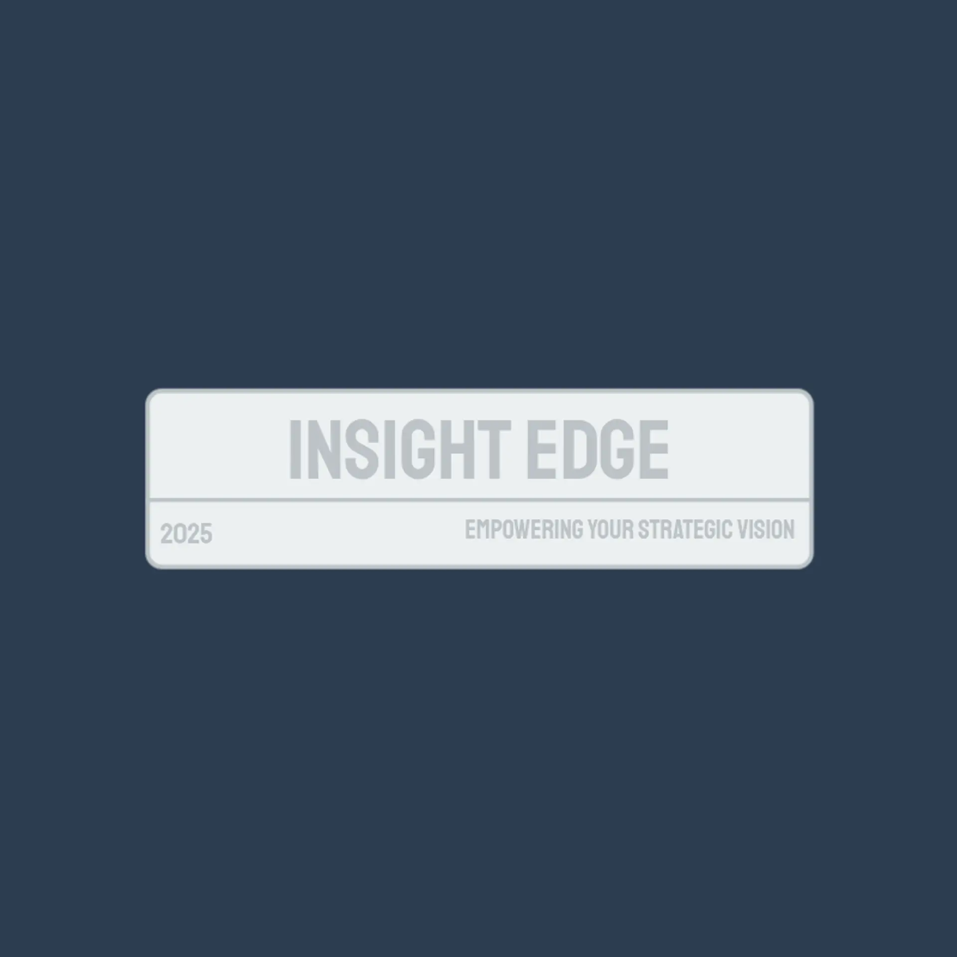 Insight Edge logo for consulting firm