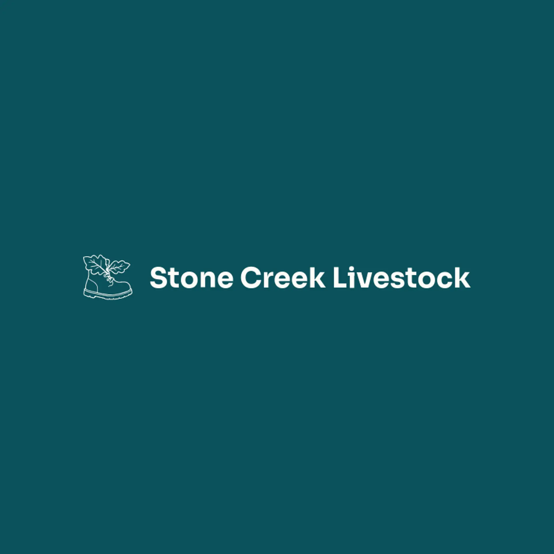 Stone Creek Livestock logo for ranch