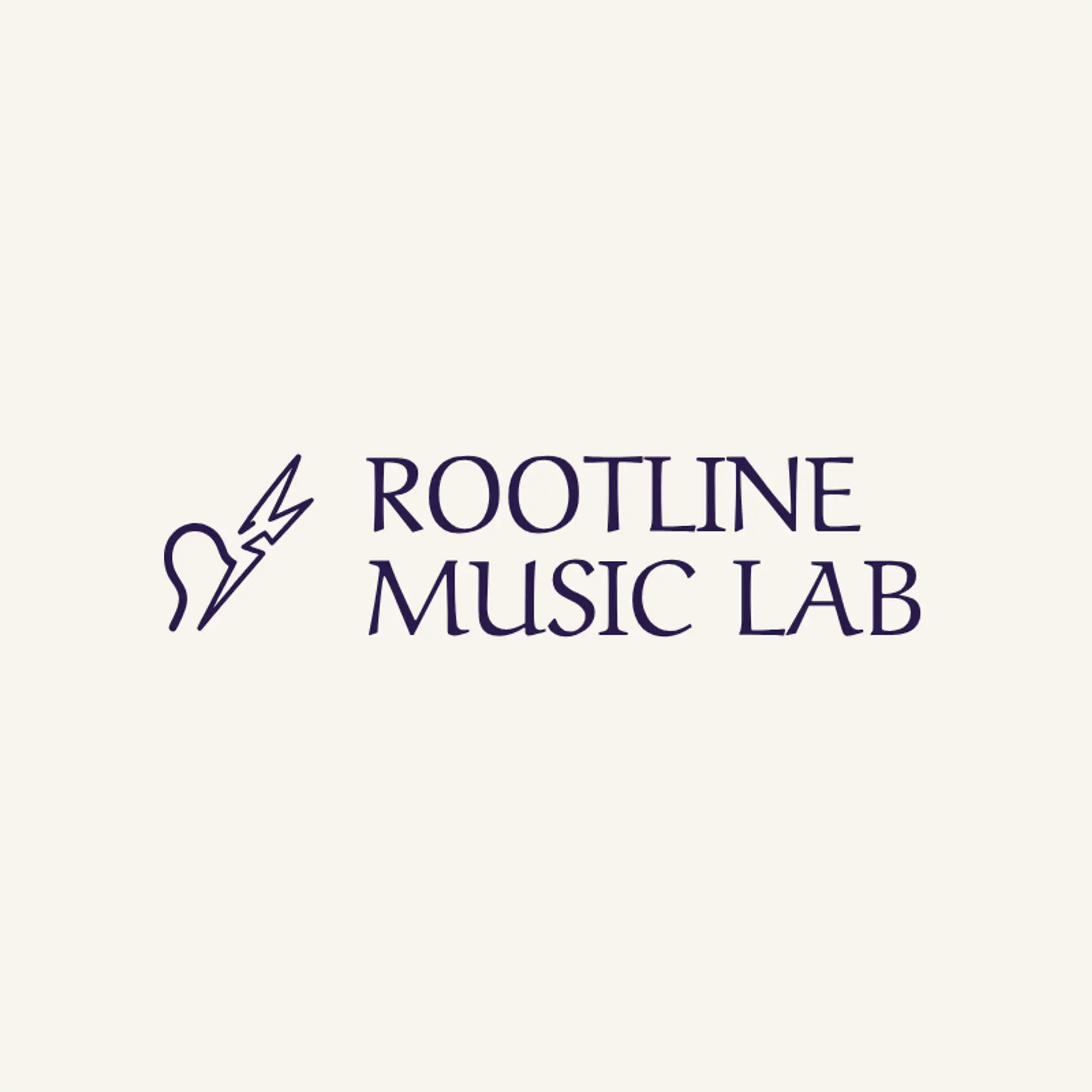 Rootline Music Lab logo for bass