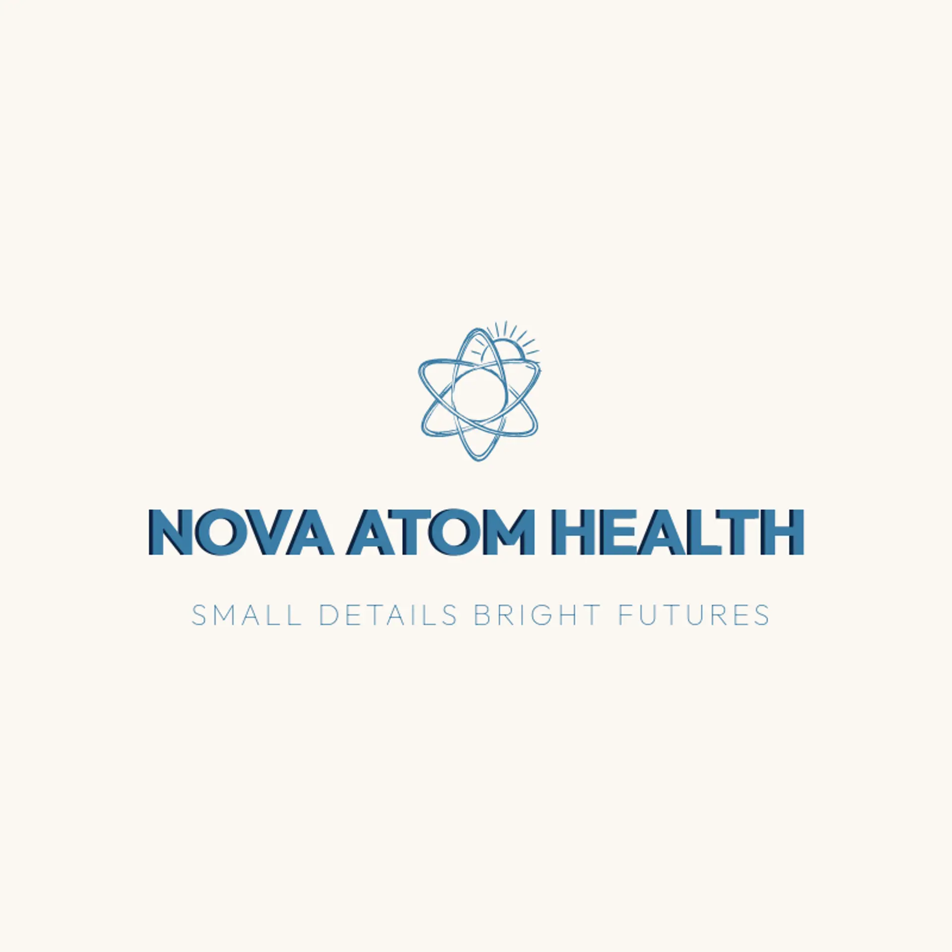 Nova Atom Health logo for diagnostics