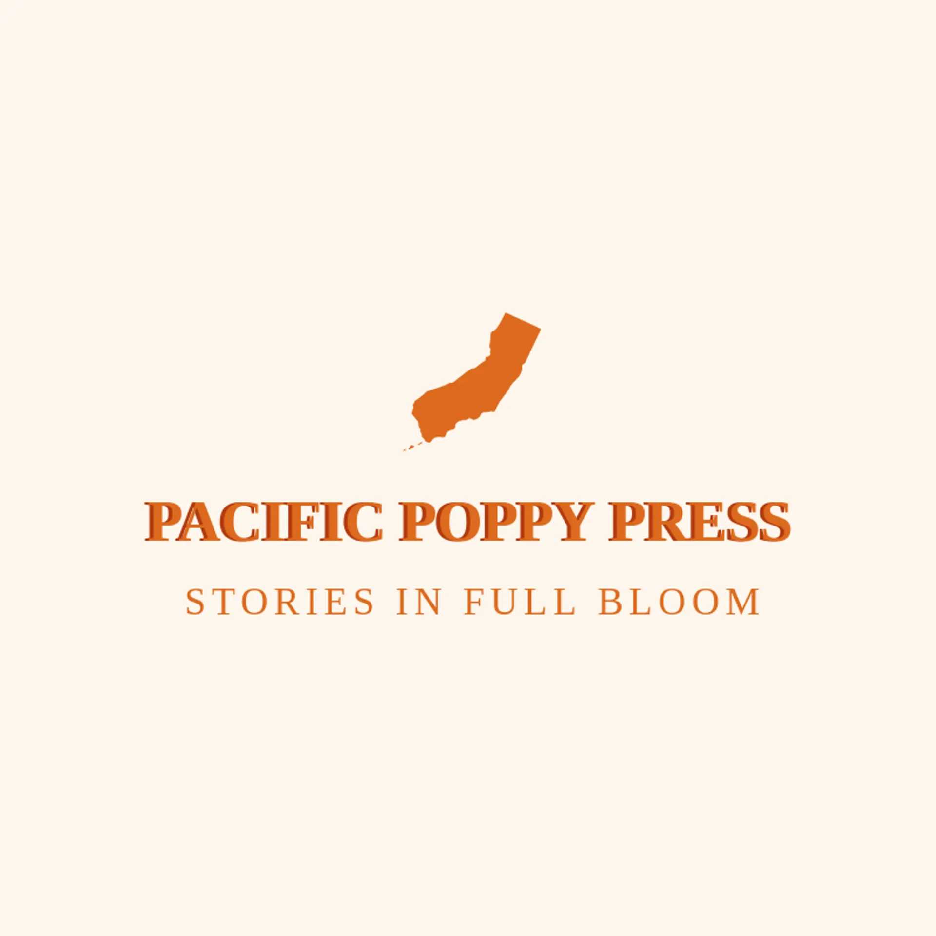Pacific Poppy Press logo for california