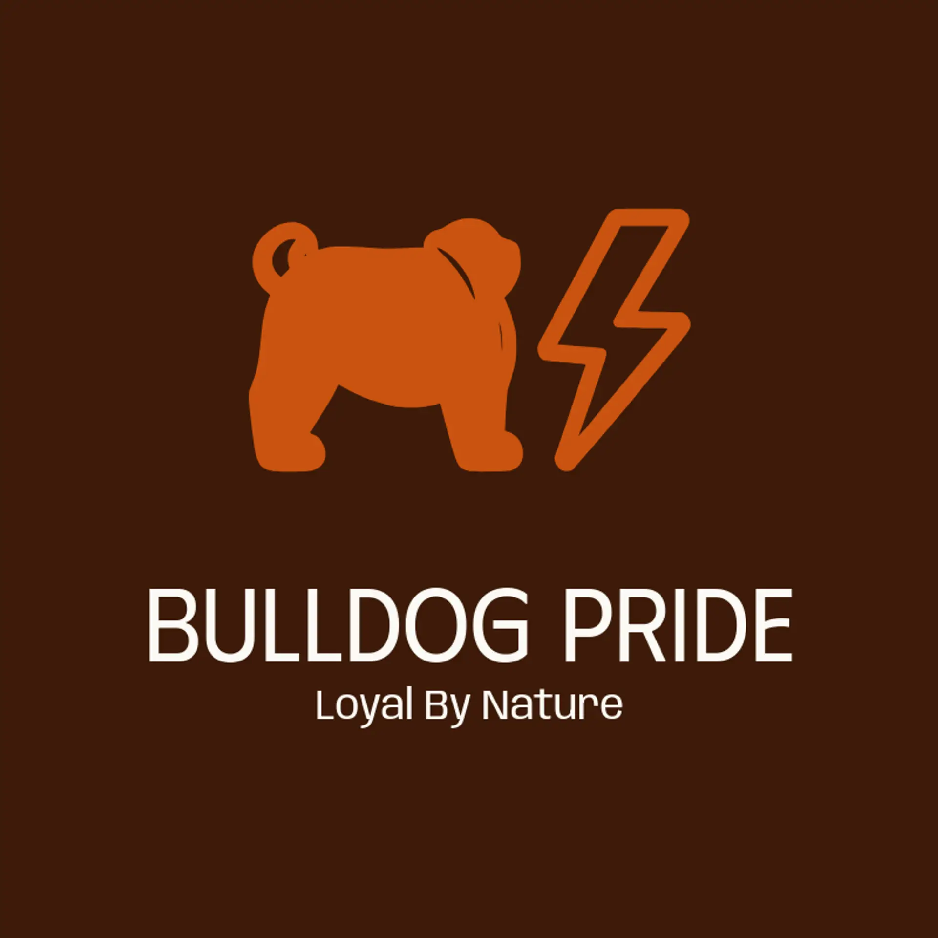 Bulldog Pride logo for bulldog