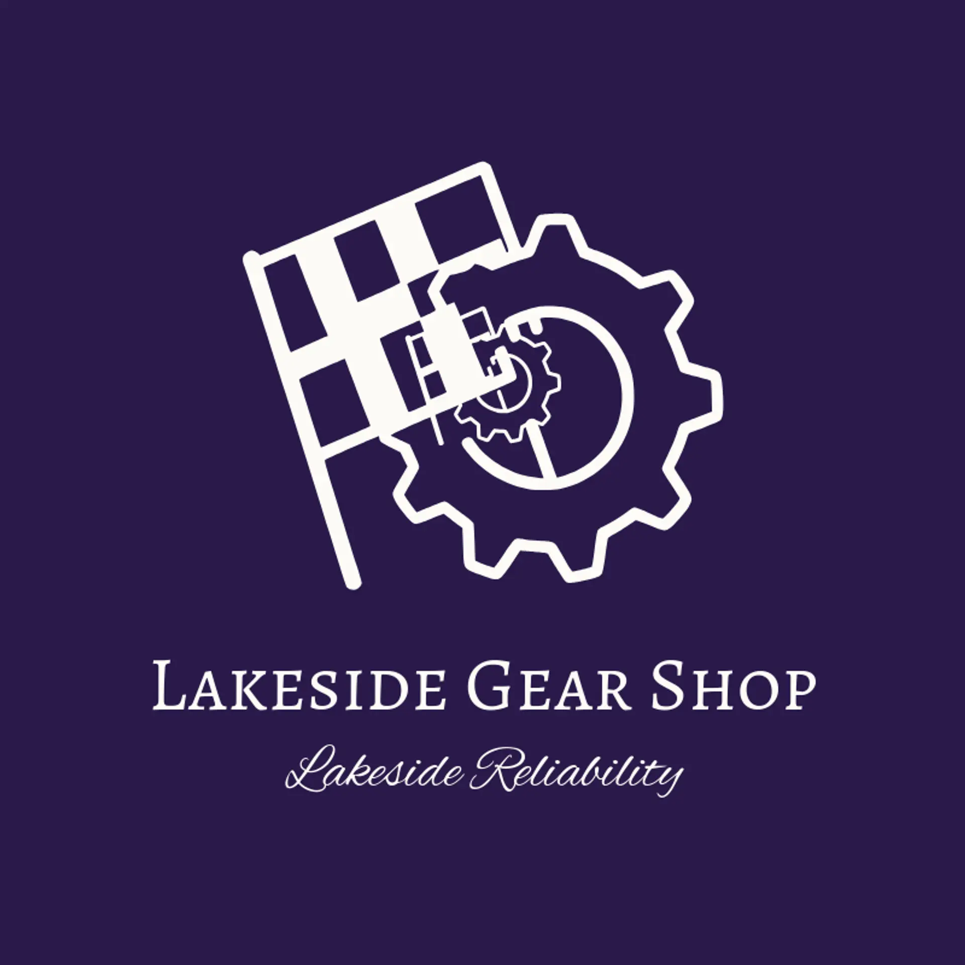 Lakeside Gear Shop logo for engine