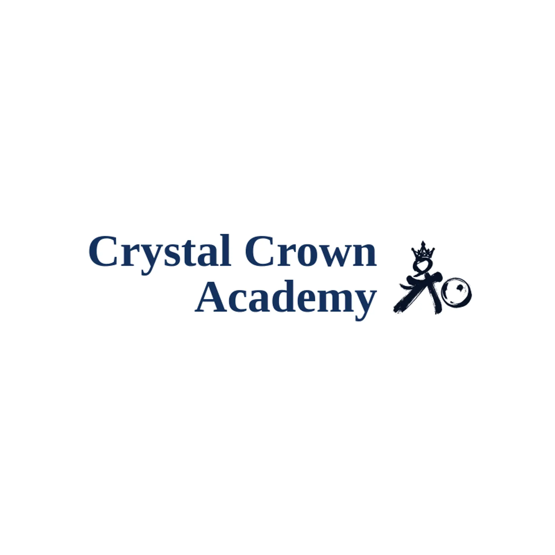 Crystal Crown Academy logo for princess