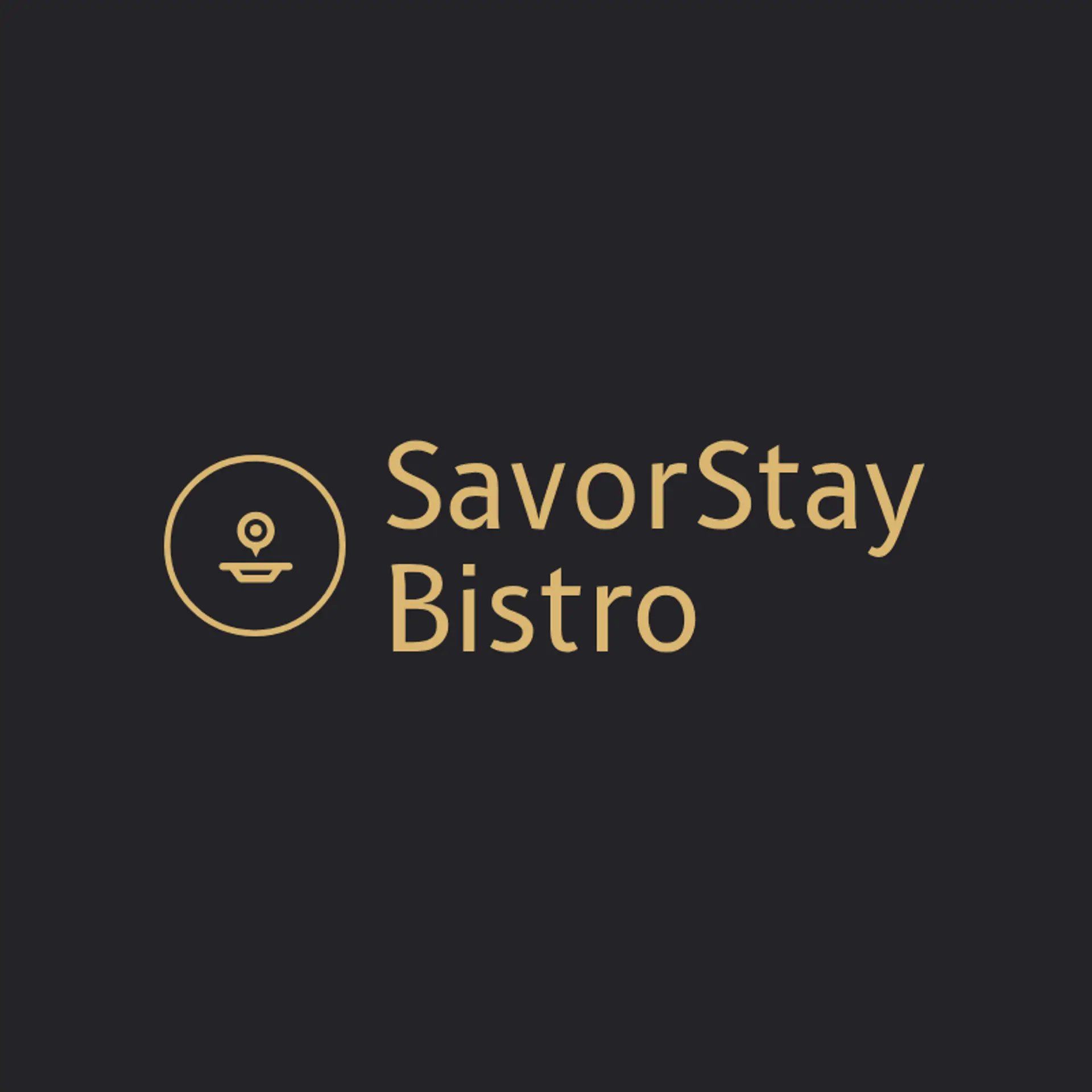 Serene Stays & Bites logo for hotel restaurant